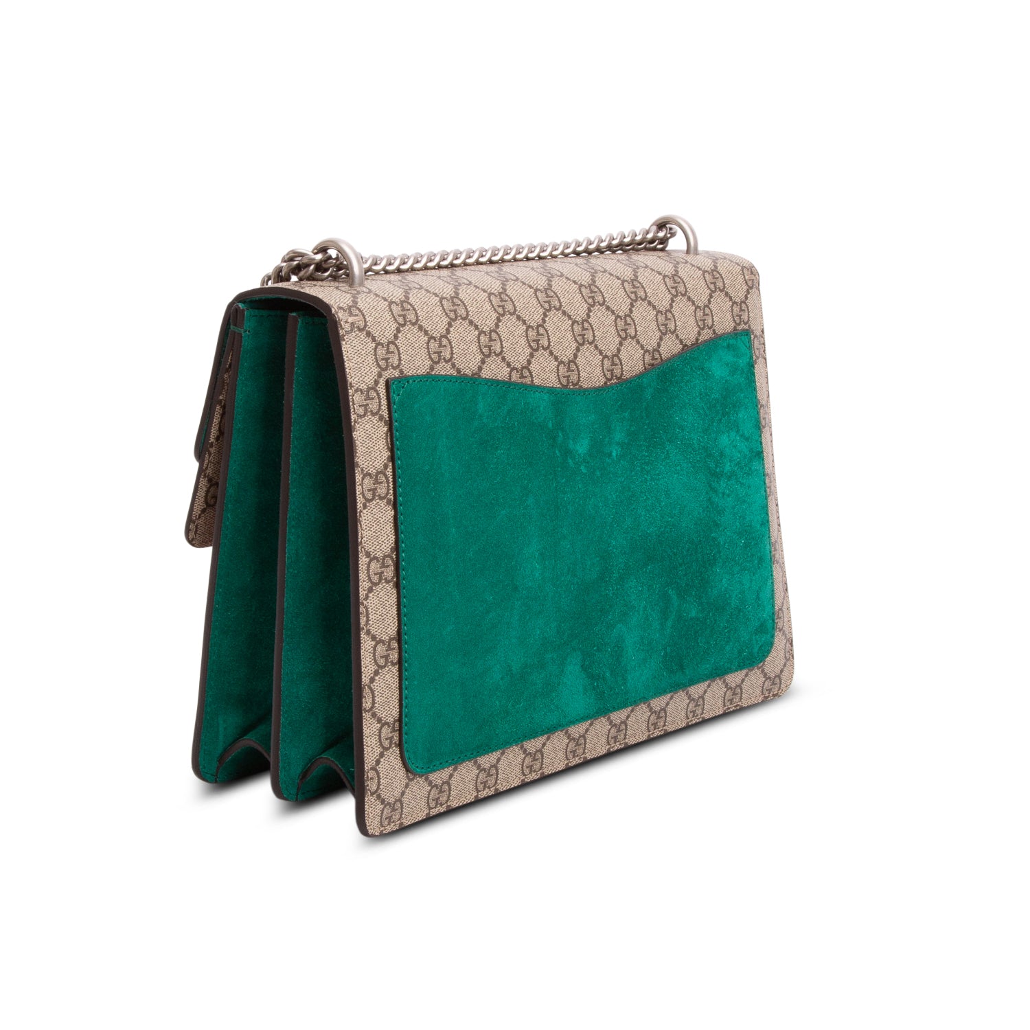 Gucci GG Supreme Monogram Embroidered Medium Dionysus Shoulder Bag