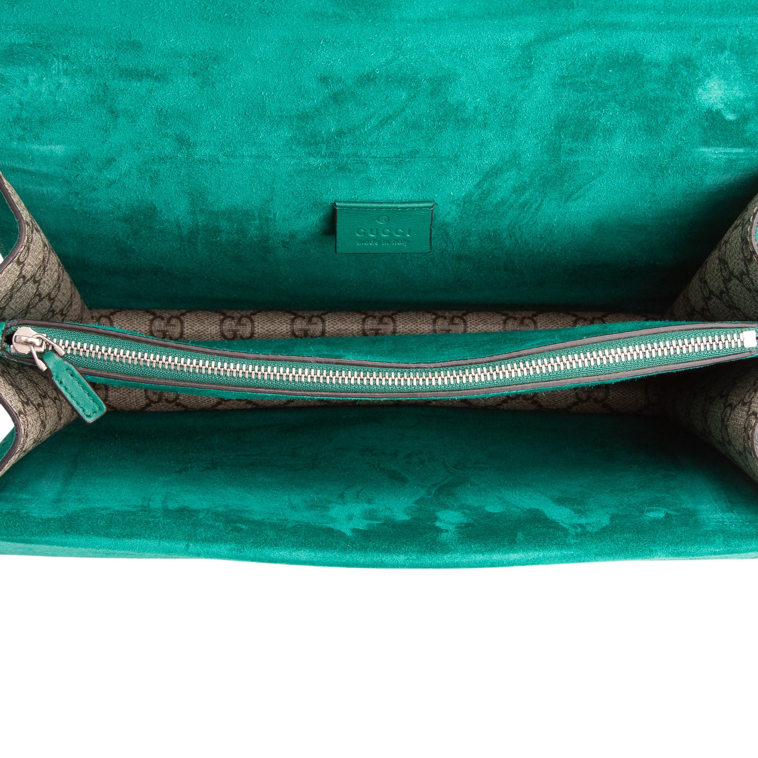 Gucci GG Supreme Monogram Embroidered Medium Dionysus Shoulder Bag