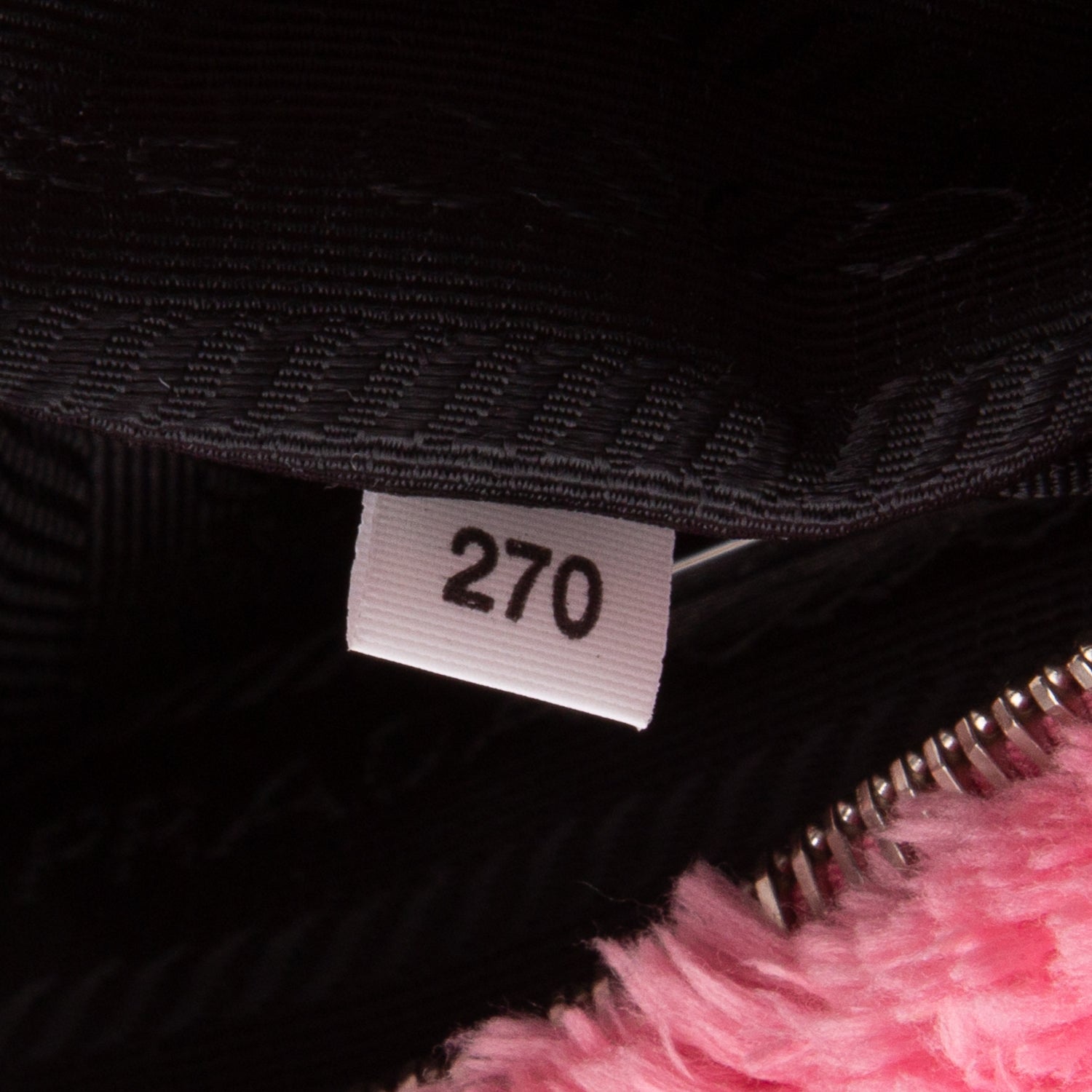 Prada Pink Terry Cloth Mini Re-Edition 2000 Bag