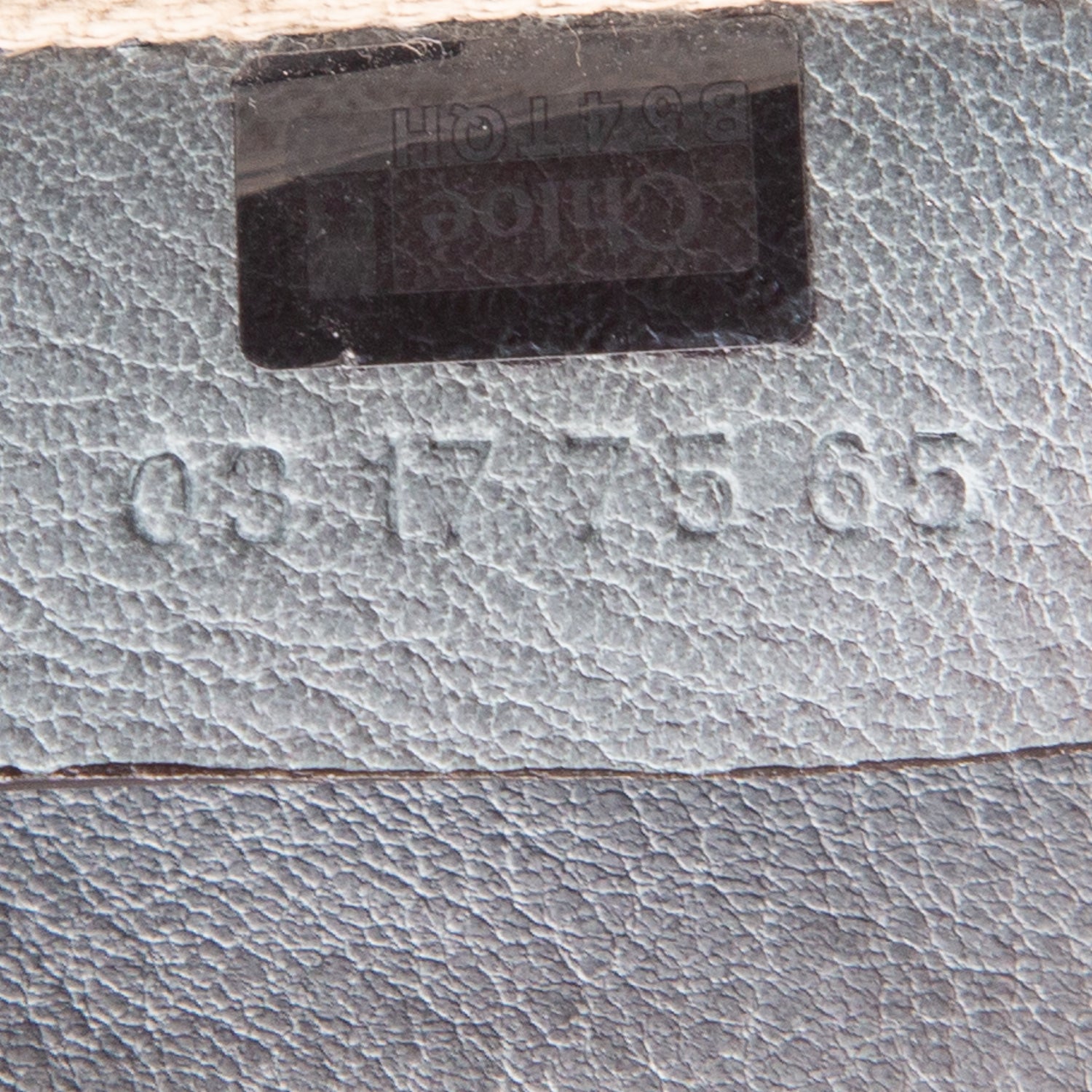 Chloe Teal Suede Calfskin Mini Faye Backpack
