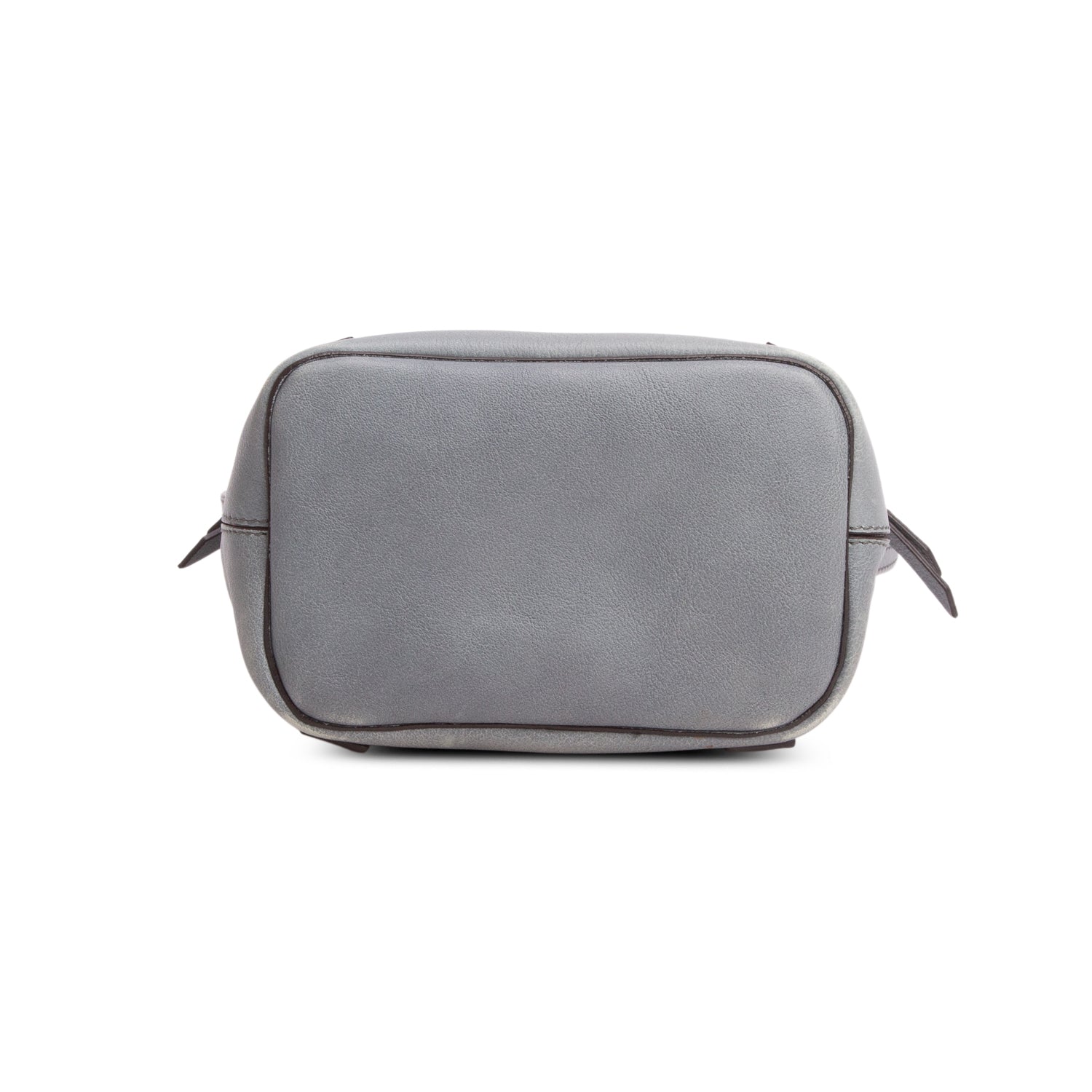 Chloe Teal Suede Calfskin Mini Faye Backpack