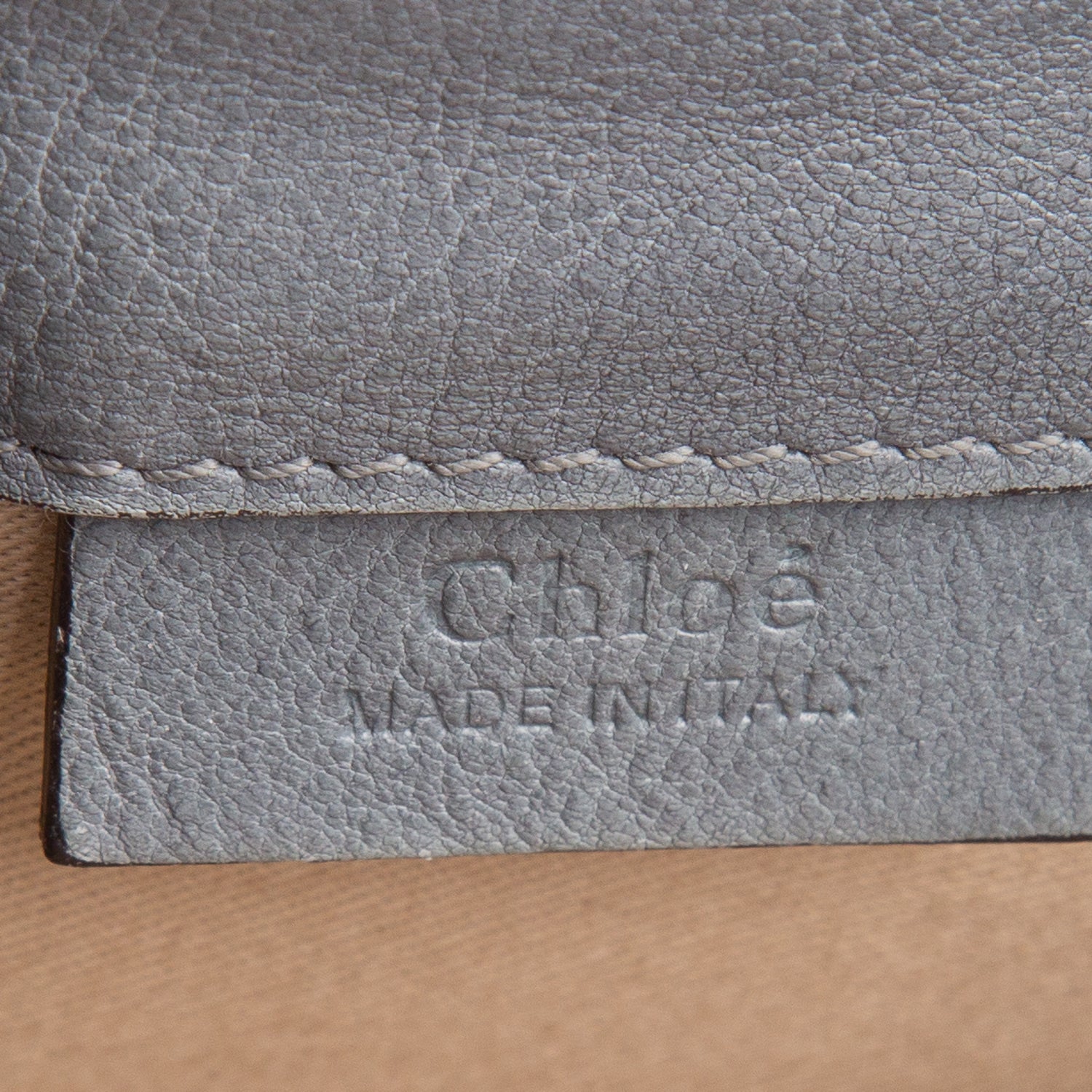 Chloe Teal Suede Calfskin Mini Faye Backpack