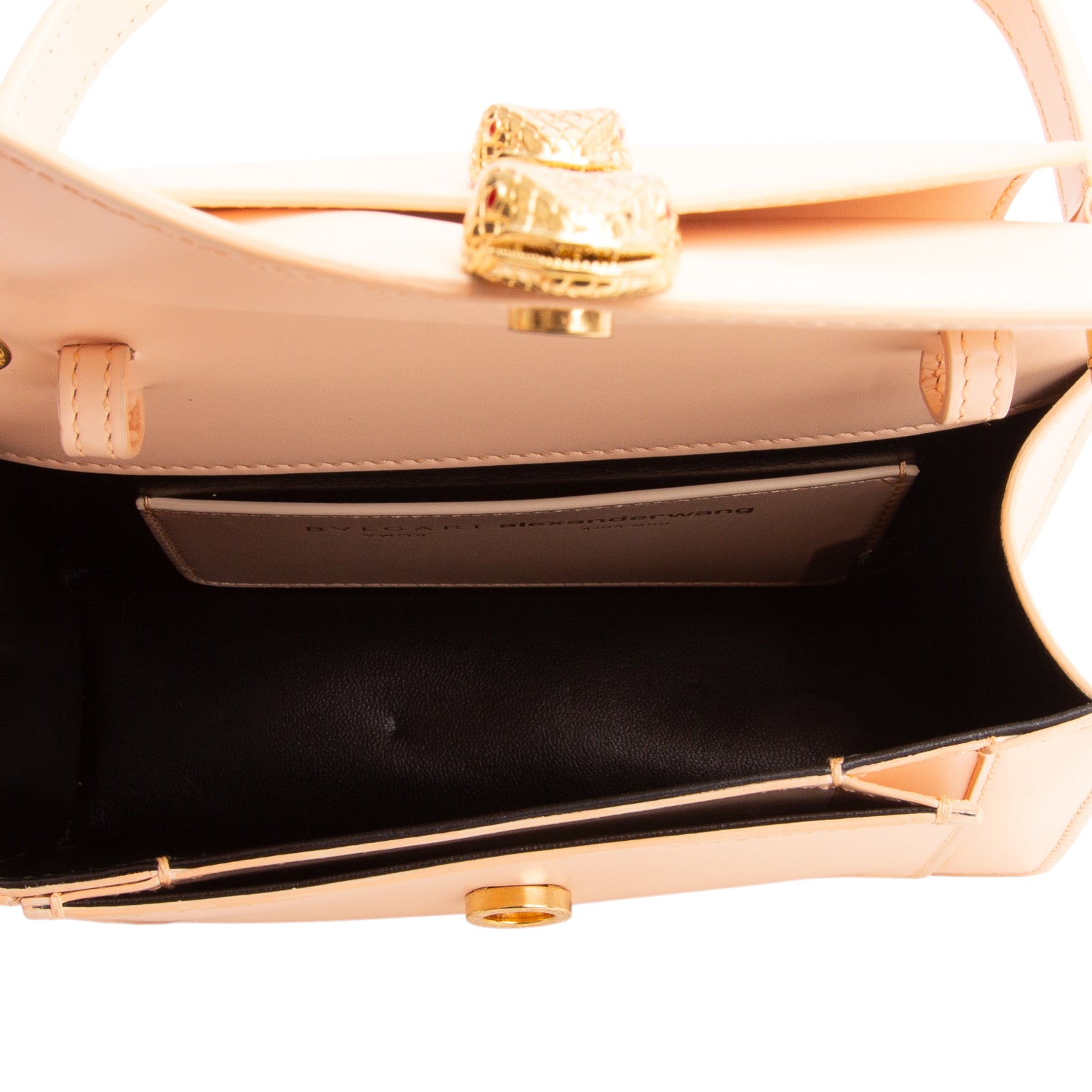 Bulgari x Alexander Wang Pink Lambskin Serpenti Forever Waist Bag w/ Box, Straps & Authenticity Card