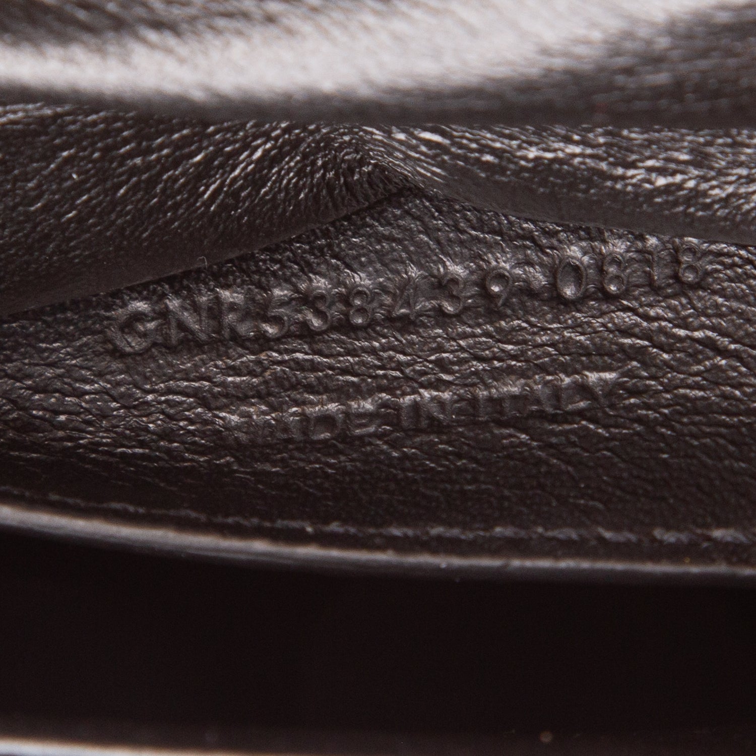 Saint Laurent Black Patent Calfskin Matelasse Monogram Small Vicky Chain Bag w/ Box