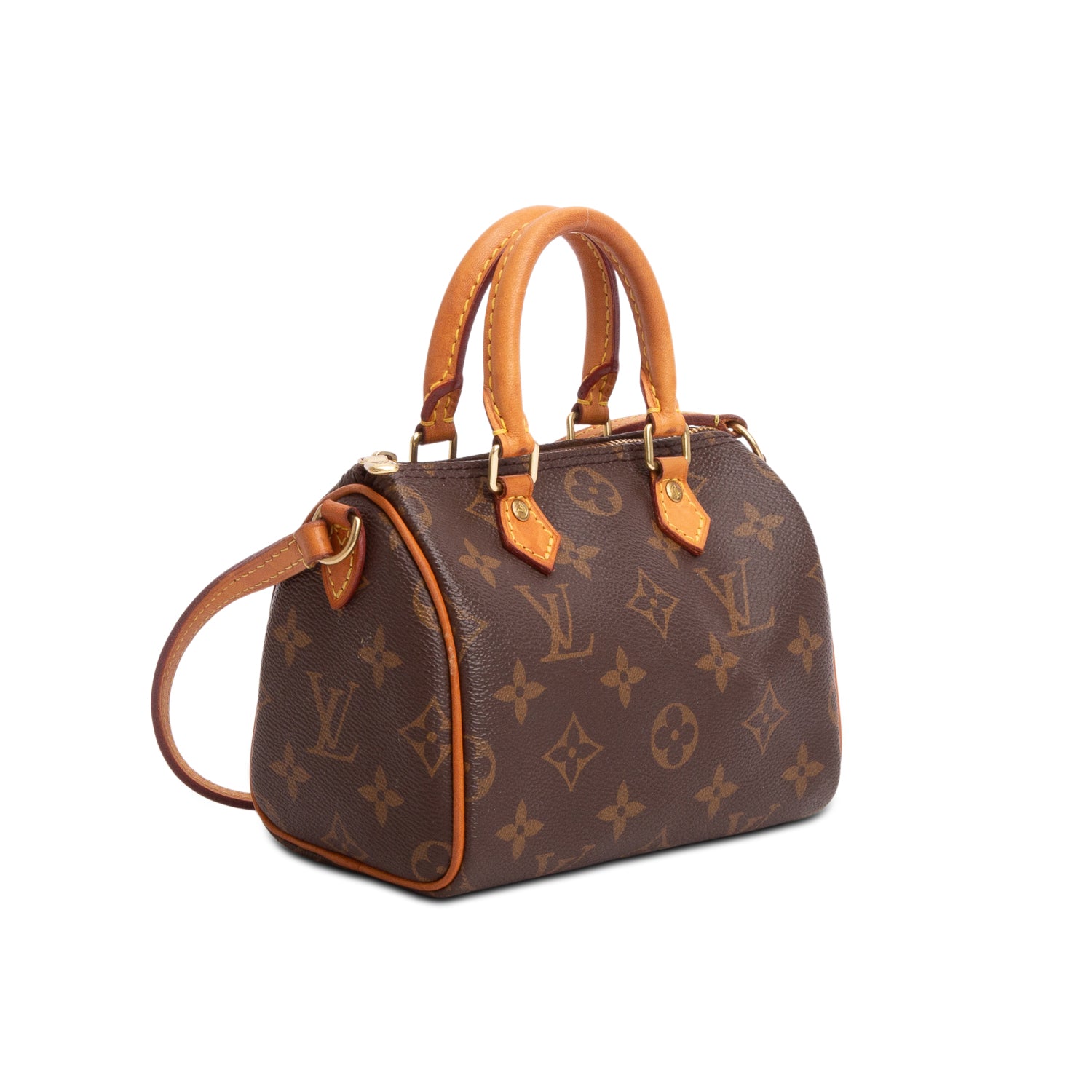 Louis Vuitton Monogram Nano Speedy Bandouliere w/ Receipt