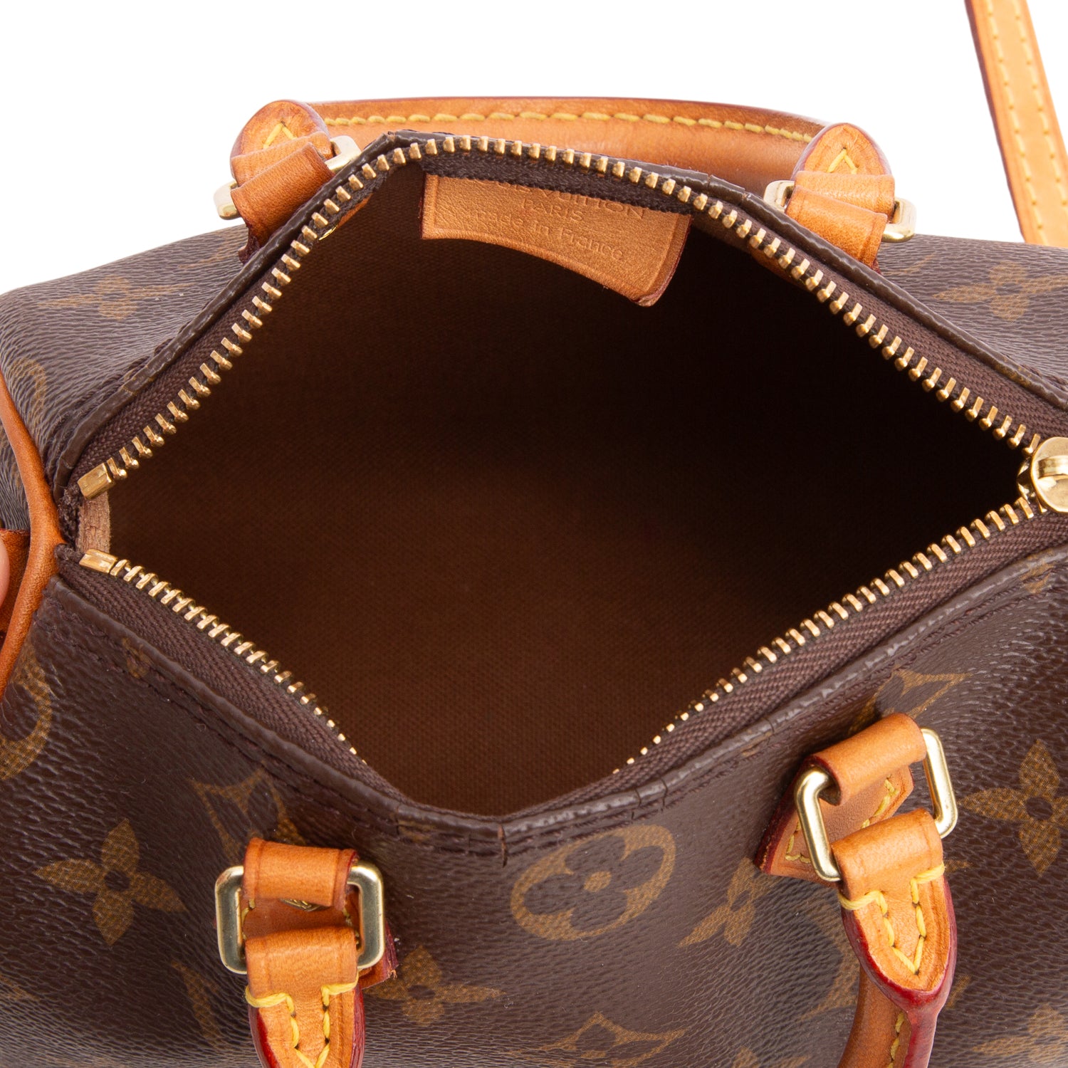 Louis Vuitton Monogram Nano Speedy Bandouliere w/ Receipt