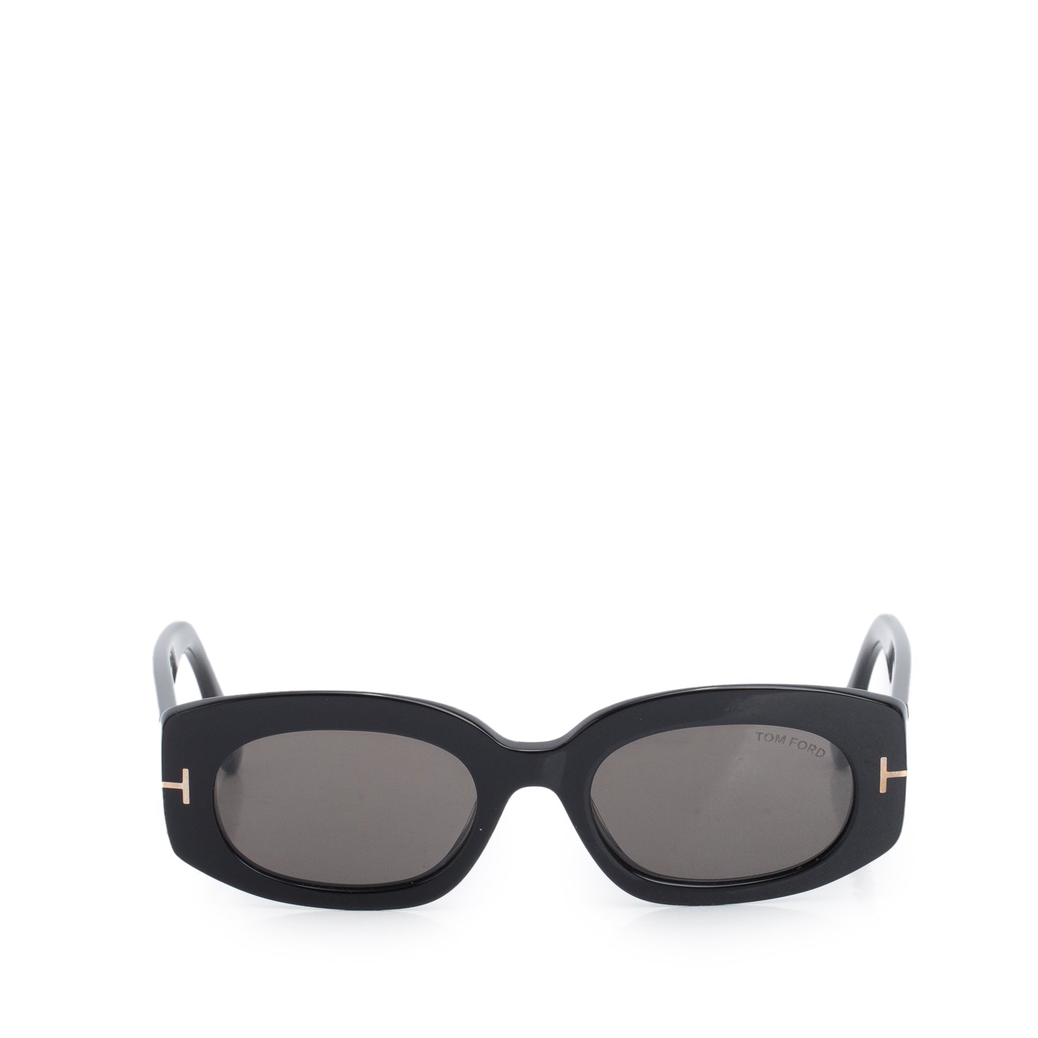 Tom Ford TF 1187 Black Oval Cielle Sunglasses w/ Box & Case