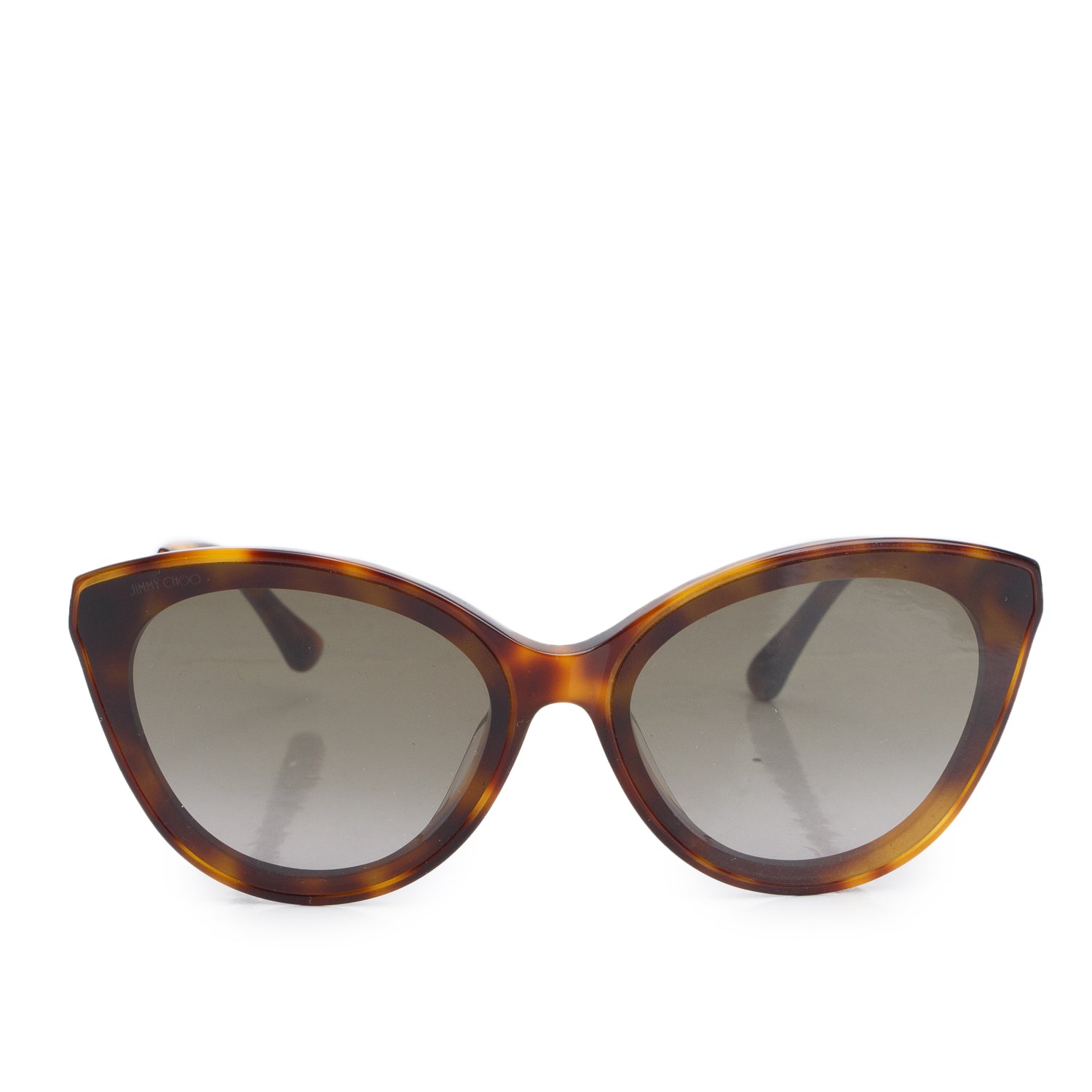 Jimmy Choo VIC/F/SK Tortoise Cat Eye Sunglasses w/ Case