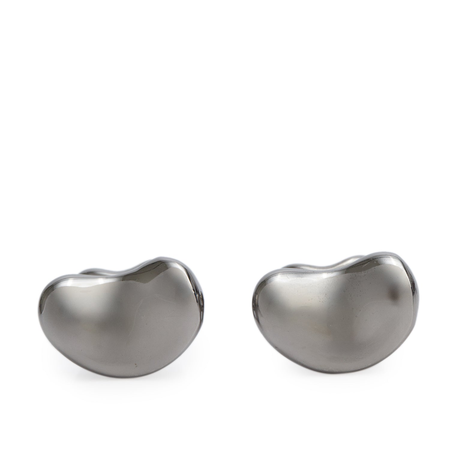 Tiffany & Co. Elsa Peretti Ruthenium over Copper Bean Cufflinks
