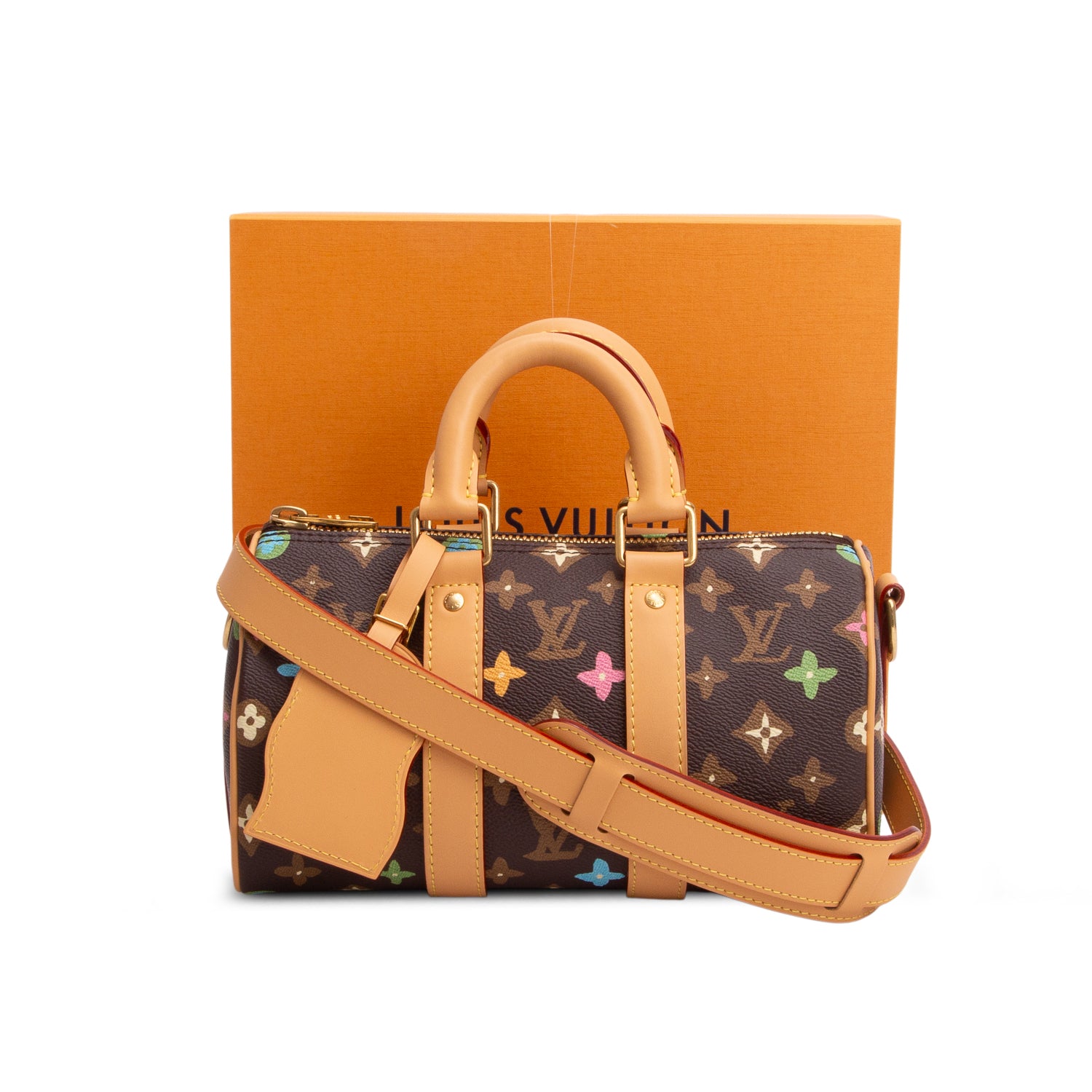 Louis Vuitton Monogram Craggy Keepall Bandouliere 25 w/ Box & Strap