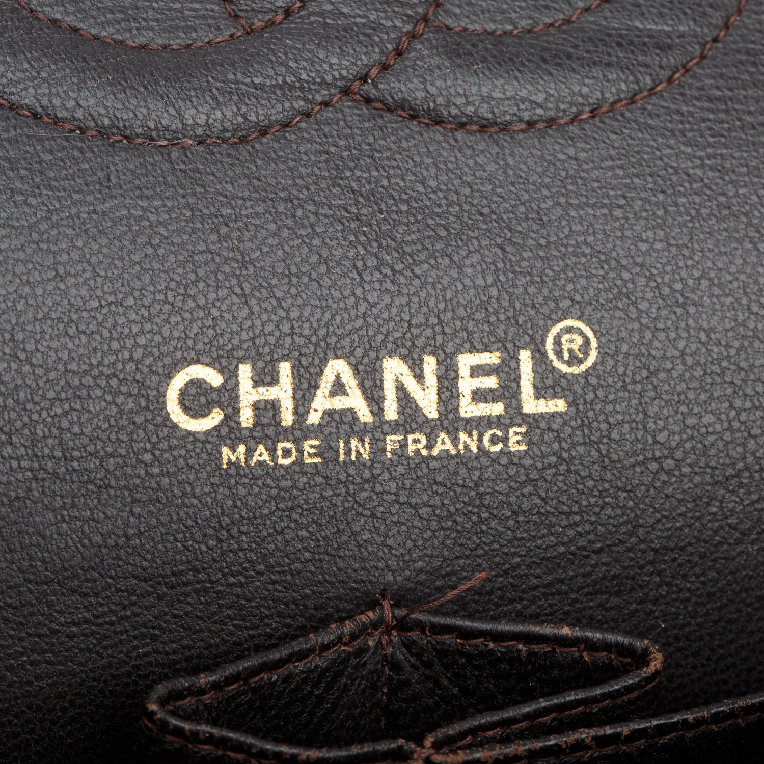 Chanel Brown Caviar Classic Medium Double Flap Bag