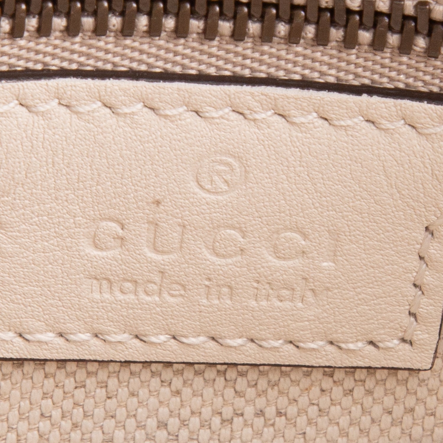 Gucci White Koy Calfskin Web Mini Bauletto Duffle Top Handle Bag w/ Strap
