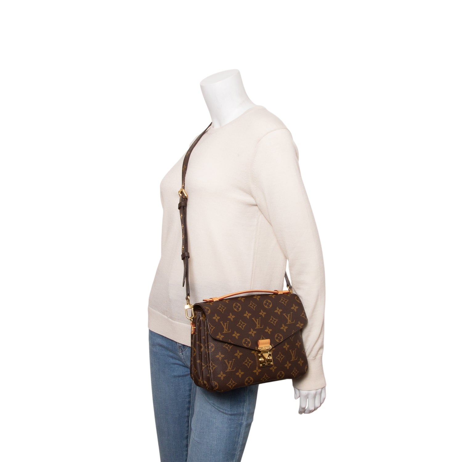 Louis Vuitton Monogram Pochette Metis w/ Strap