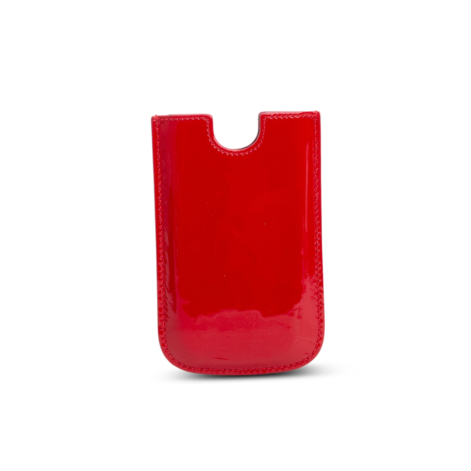 Dolce & Gabbana Red Patent Leather Phone Case w/ Box