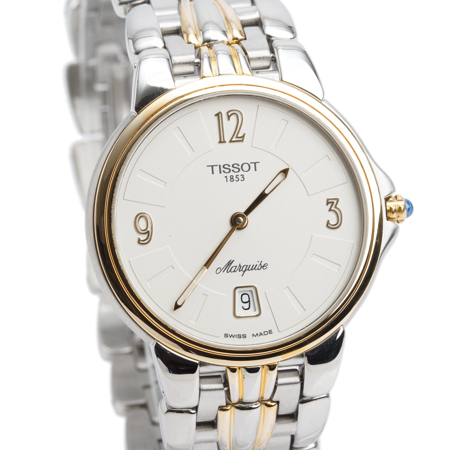 Tissot Vintage Two-Tone Stainless Steel Marquise 34.5 MM Quartz Watch