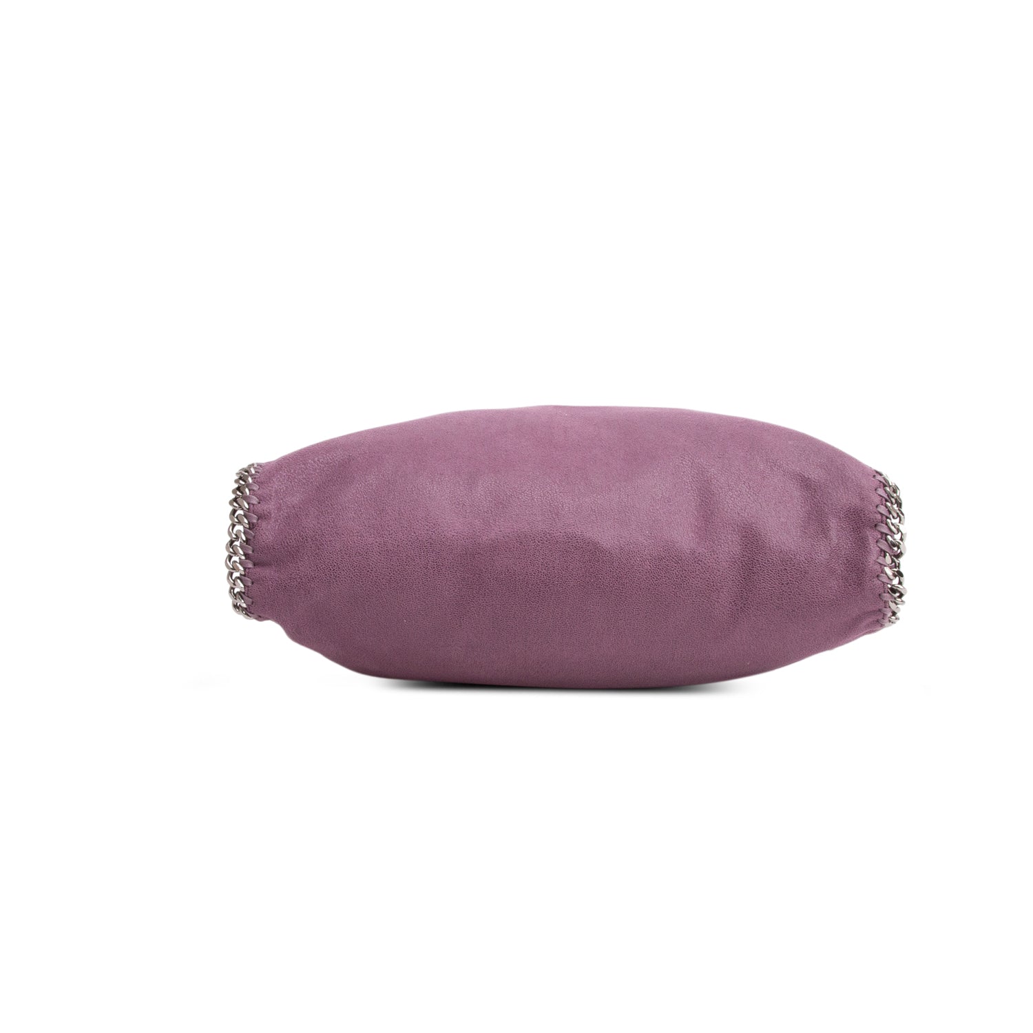Stella McCartney Purple Vegan Shaggy Deer Fabric Falabella Fold-Over Tote