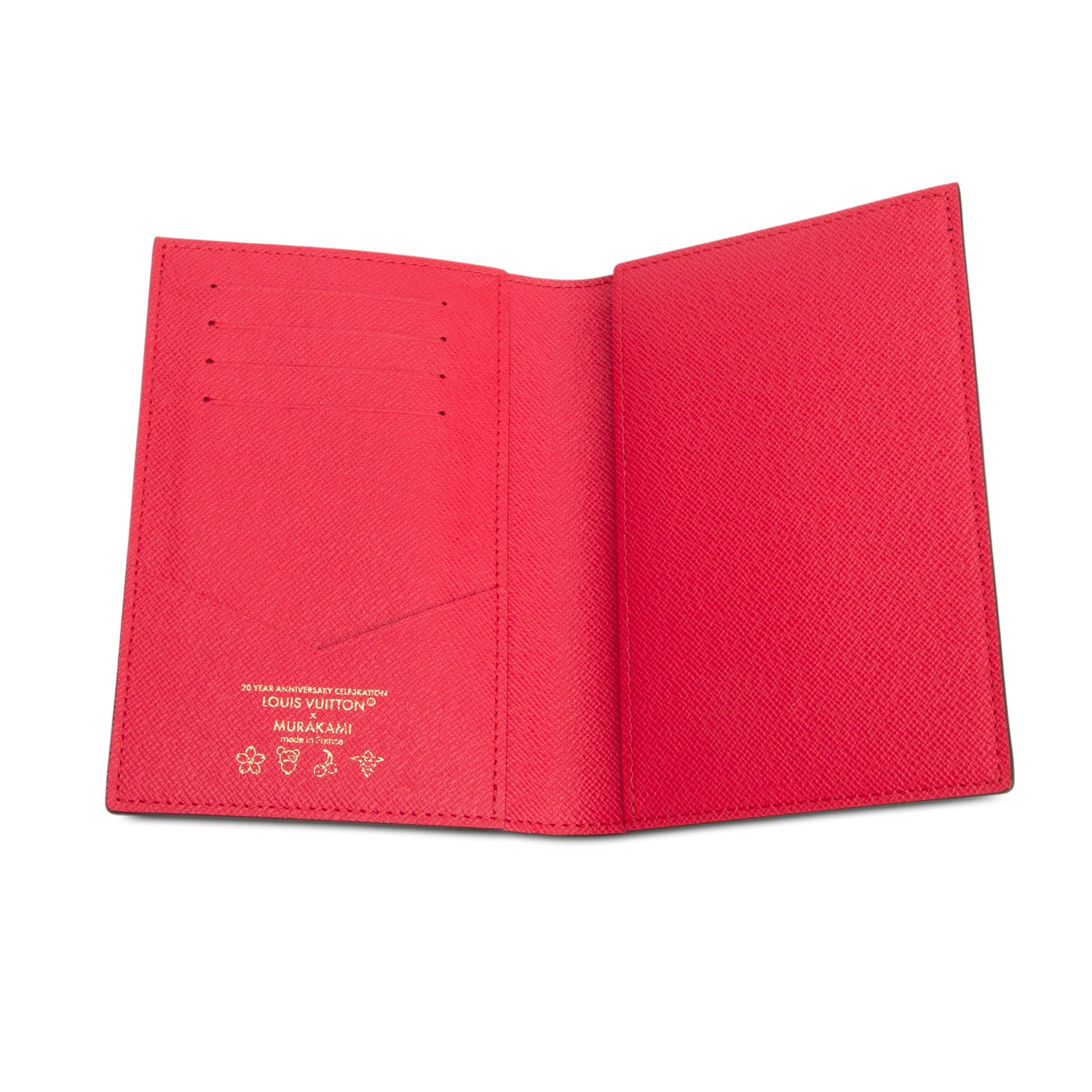 Louis Vuitton x Takashi Murakami Monogram Cerises Passport Cover