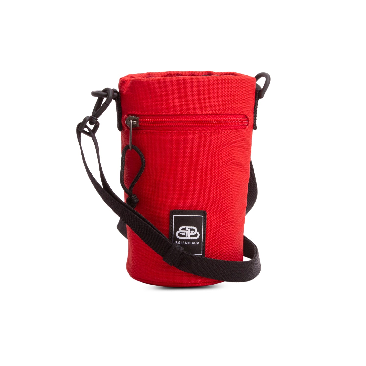 Balenciaga Red Canvas Casual Sharp Weekend Bottle Holder