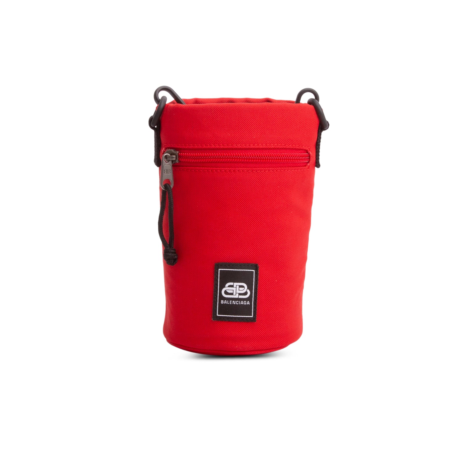 Balenciaga Red Canvas Casual Sharp Weekend Bottle Holder