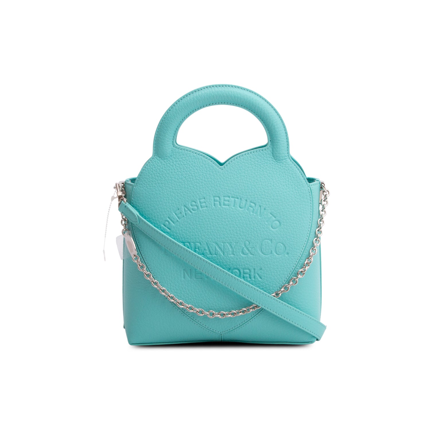 Tiffany & Co. Blue Taurillon Leather Return to Tiffany Tote Bag w/ Straps