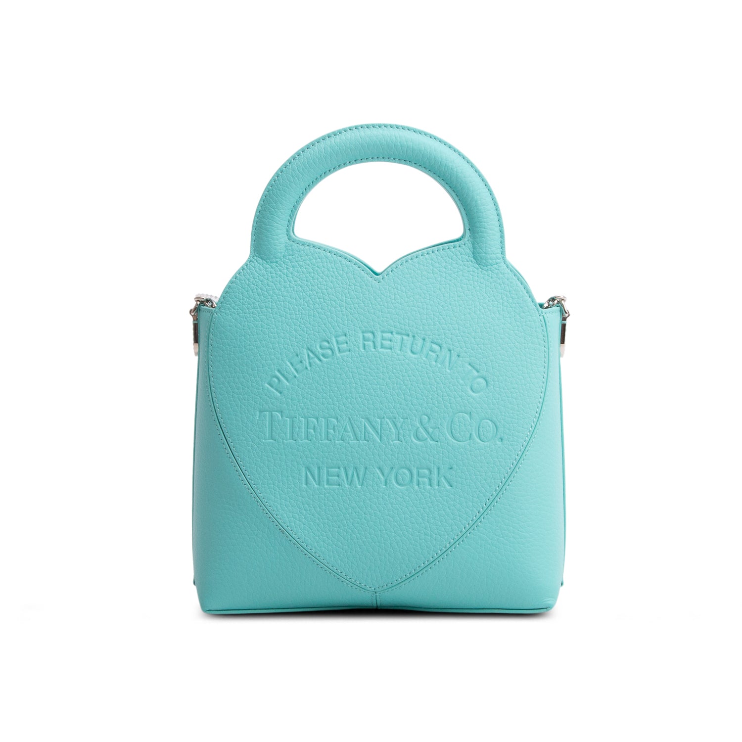 Tiffany & Co. Blue Taurillon Leather Return to Tiffany Tote Bag w/ Straps
