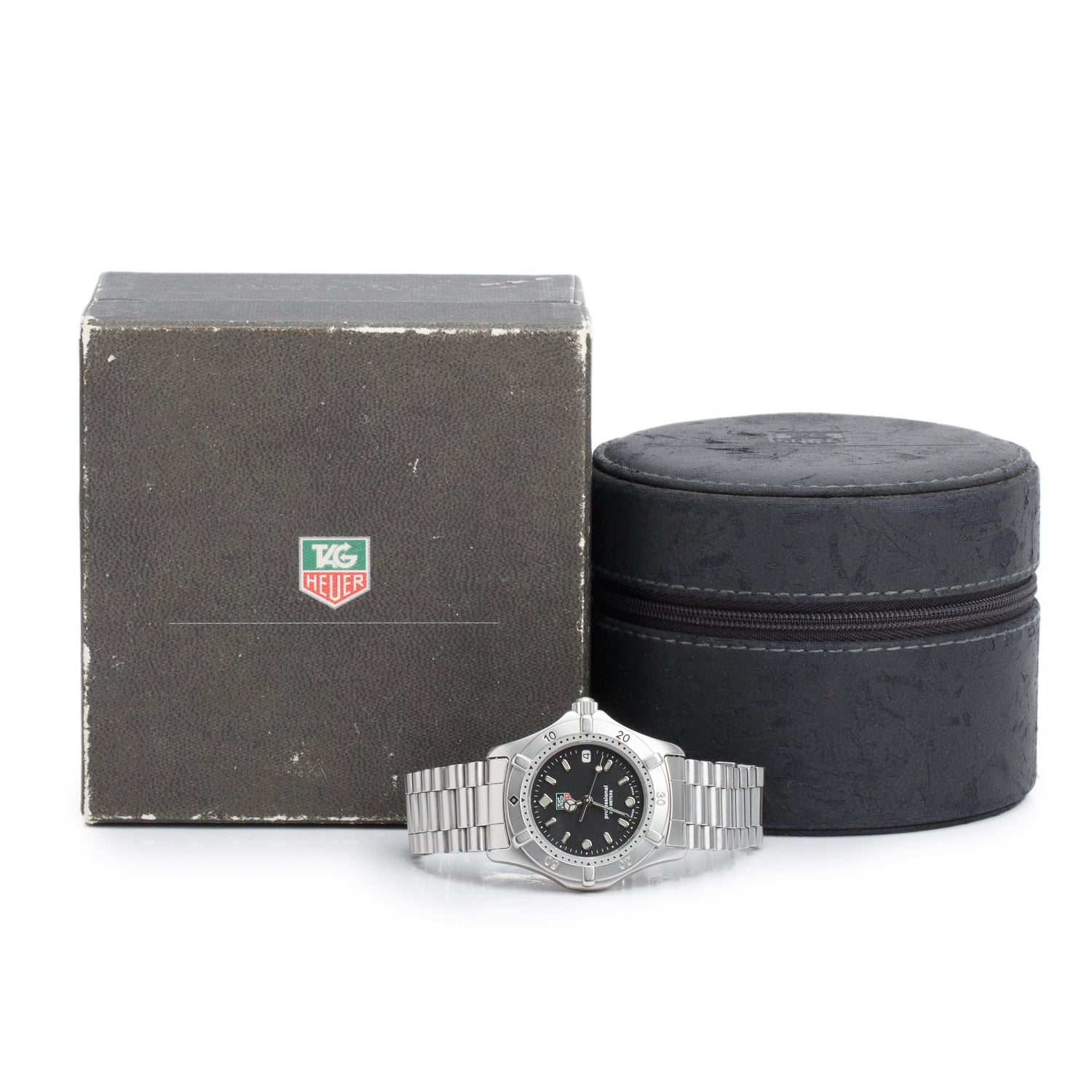 Tag Heuer Stainless Steel Professional 33 MM Watch WE1210-R w/ Box
