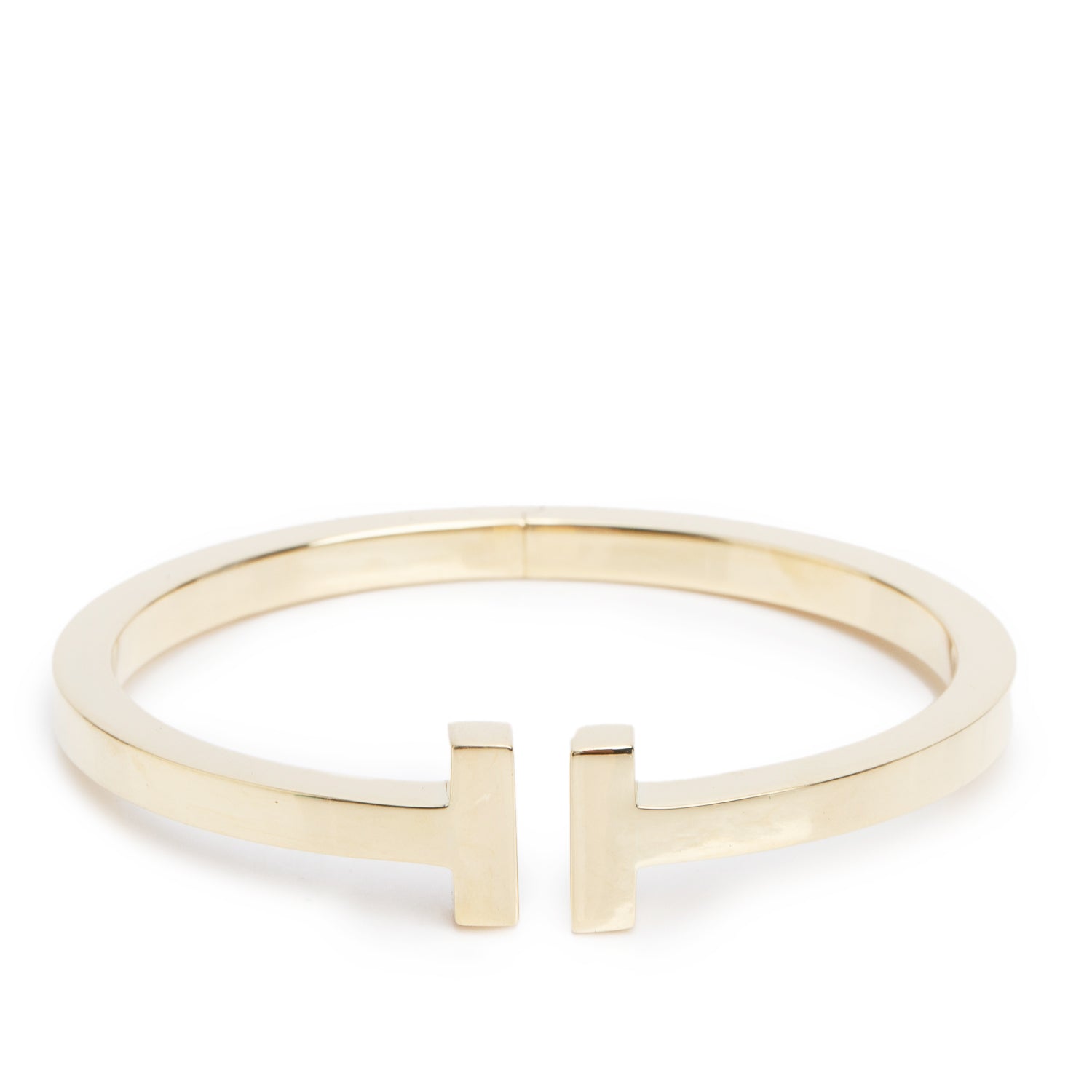 Tiffany & Co. 18k Yellow Gold T Square Bracelet w/ Box
