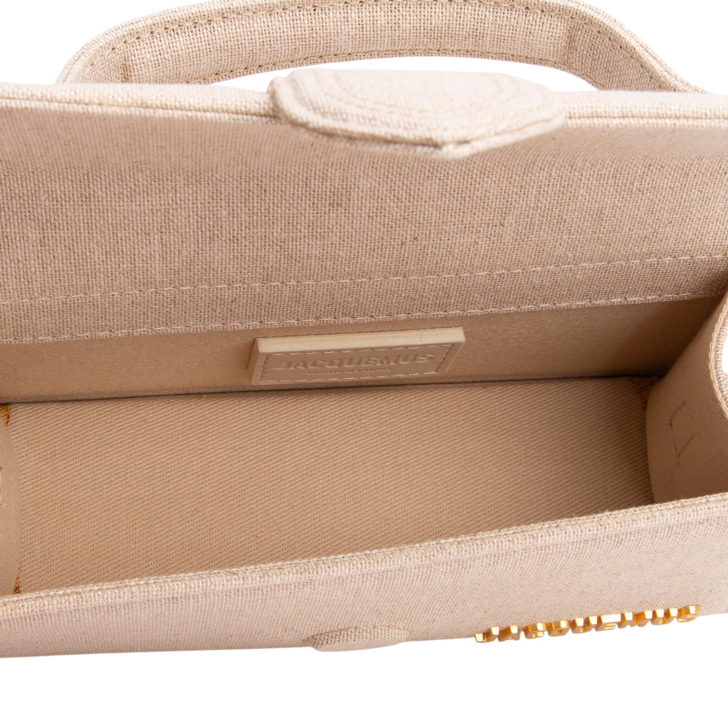 Jacquemus Linen Les Classique The Bambino Bag