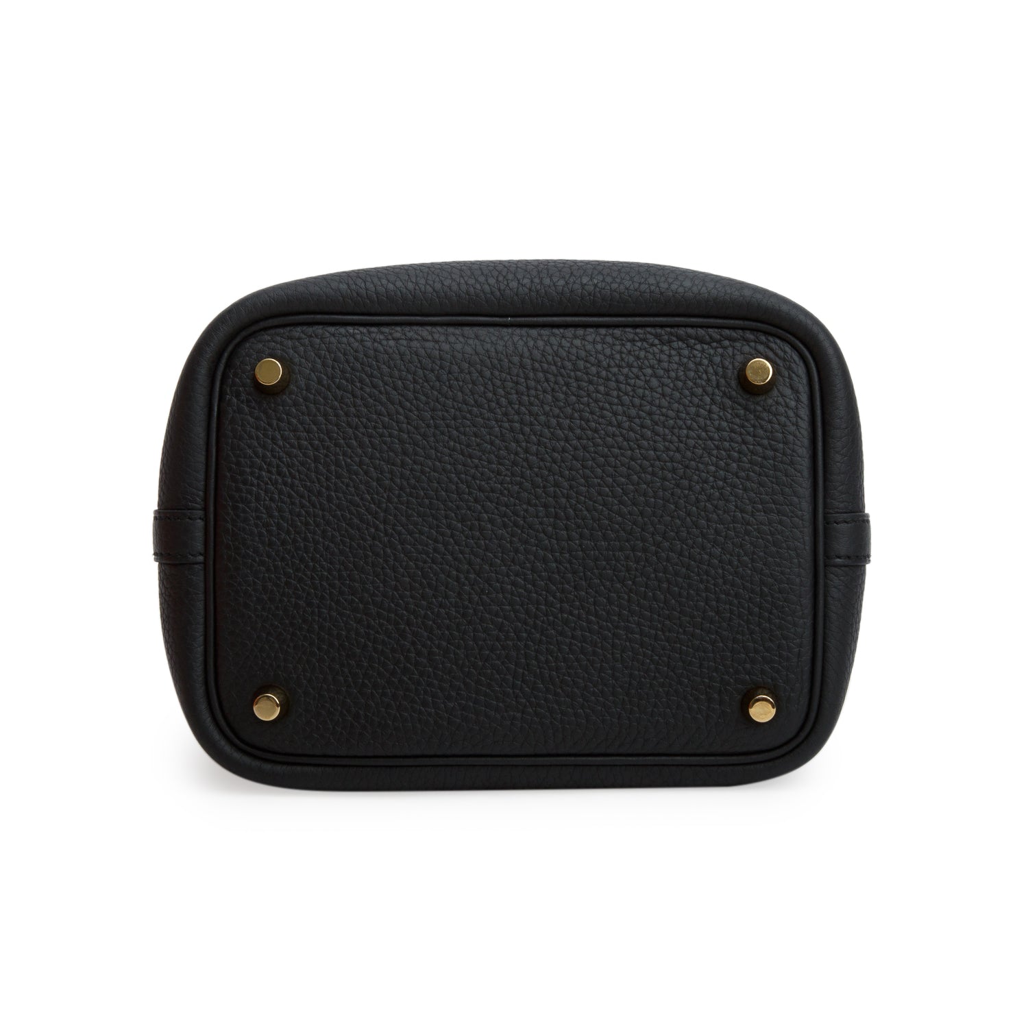 Hermes 2025 Noir Taurillon Clemence Picotin Lock 18 w/ Box