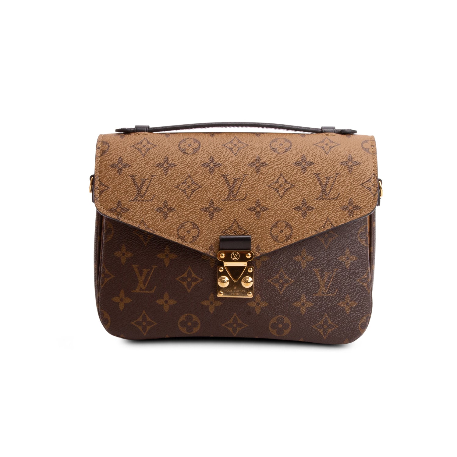 Louis Vuitton 2021 Reverse Monogram Pochette Metis w/ Strap, Box & Receipt