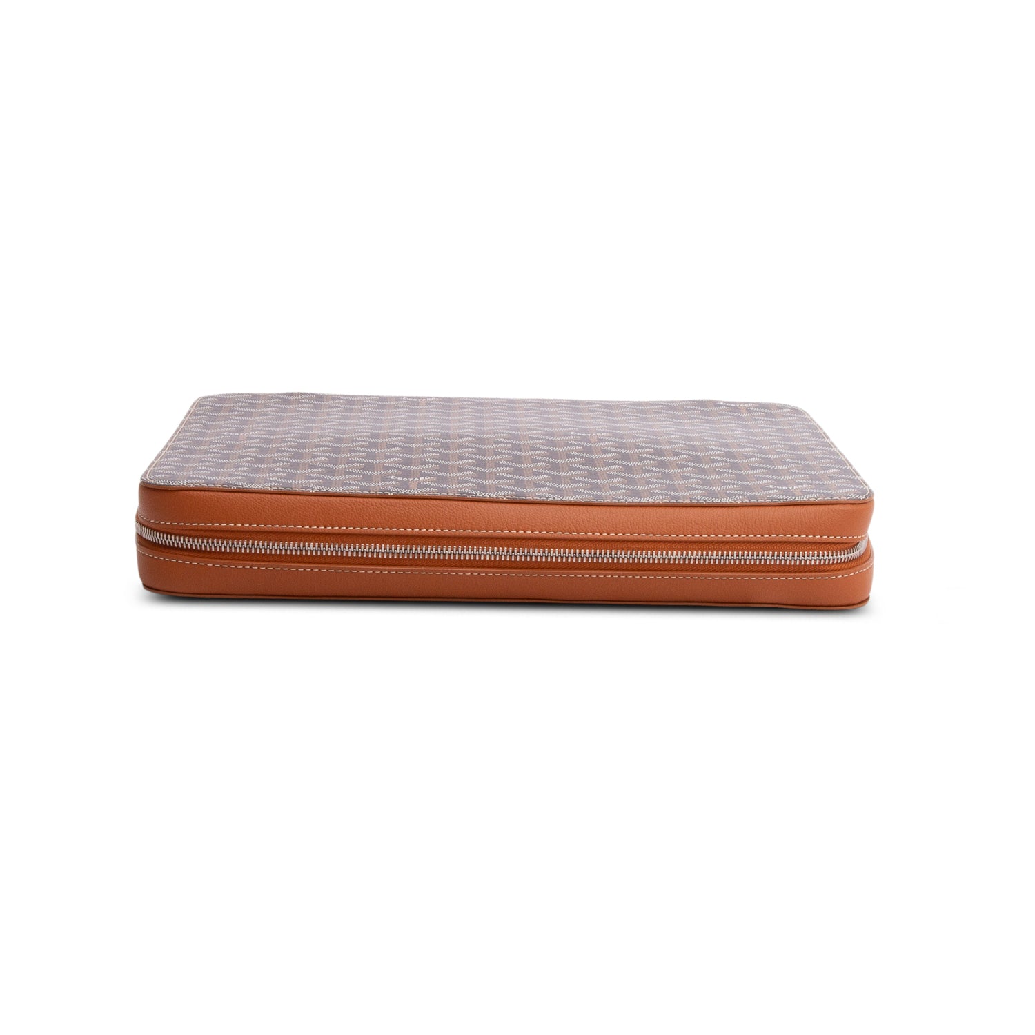 Goyard 2020 Brown Goyardine Universal Companion Portfolio