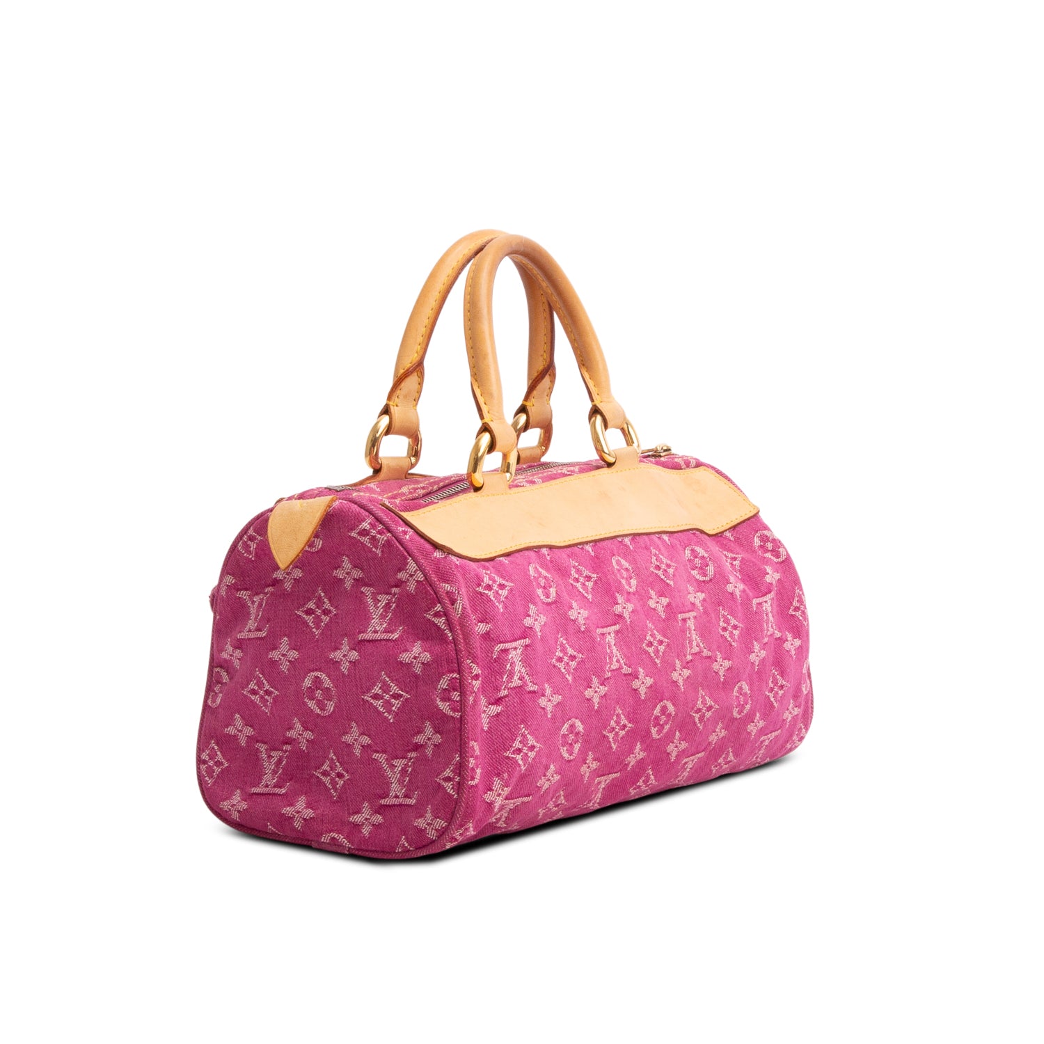 Louis Vuitton Pink Monogram Denim Neo Speedy Bag