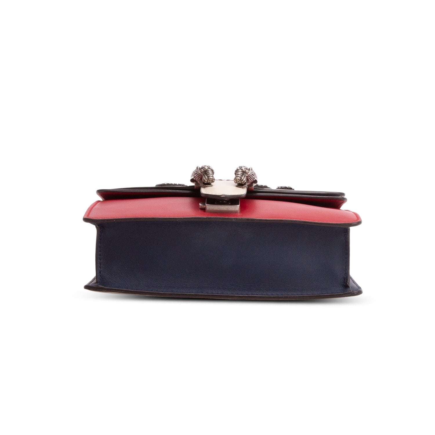 Gucci Multicolor Calfskin Crystal Snake Embroidered Mini Dionysus Shoulder Bag w/ Box