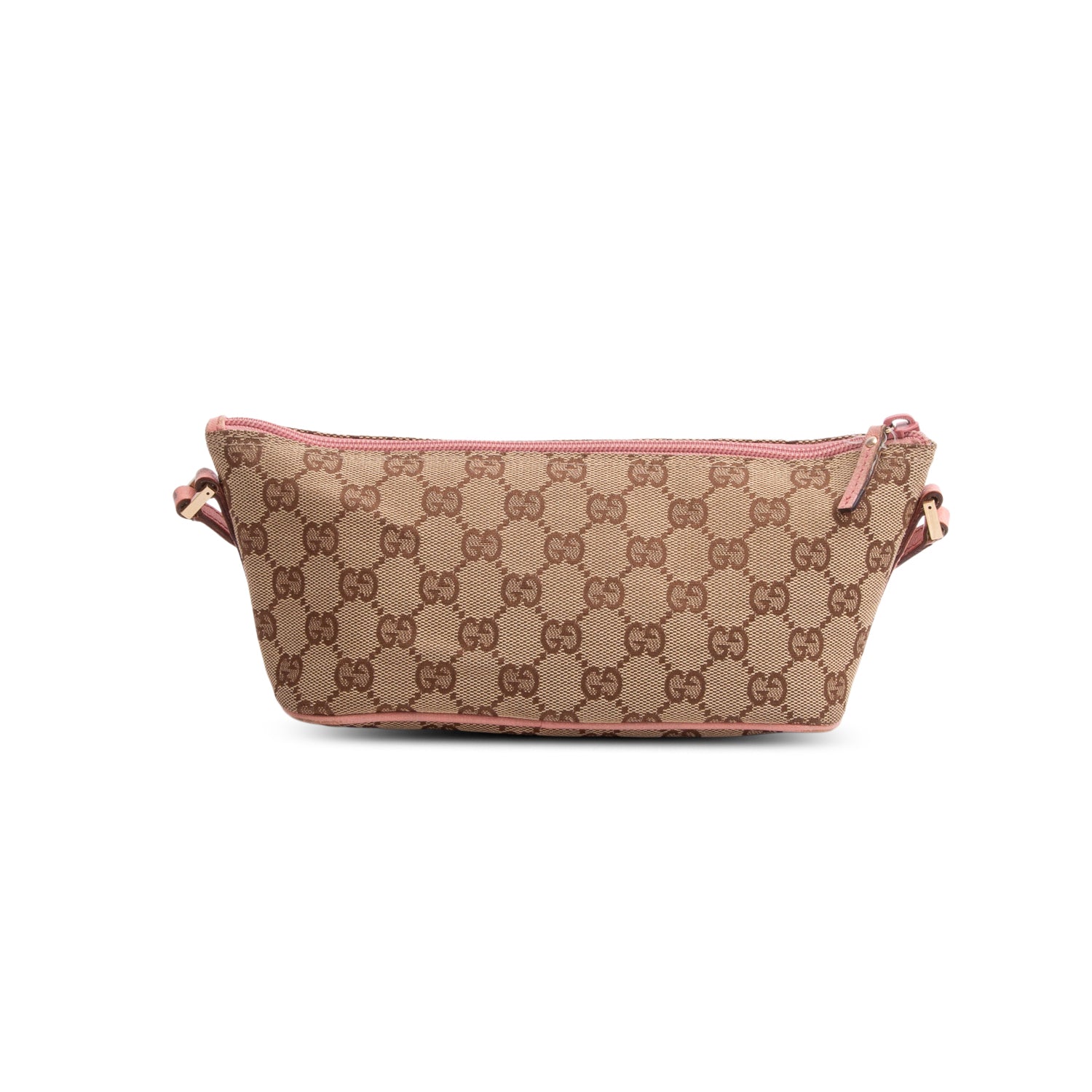 Gucci Beige GG Canvas Boat Pochette