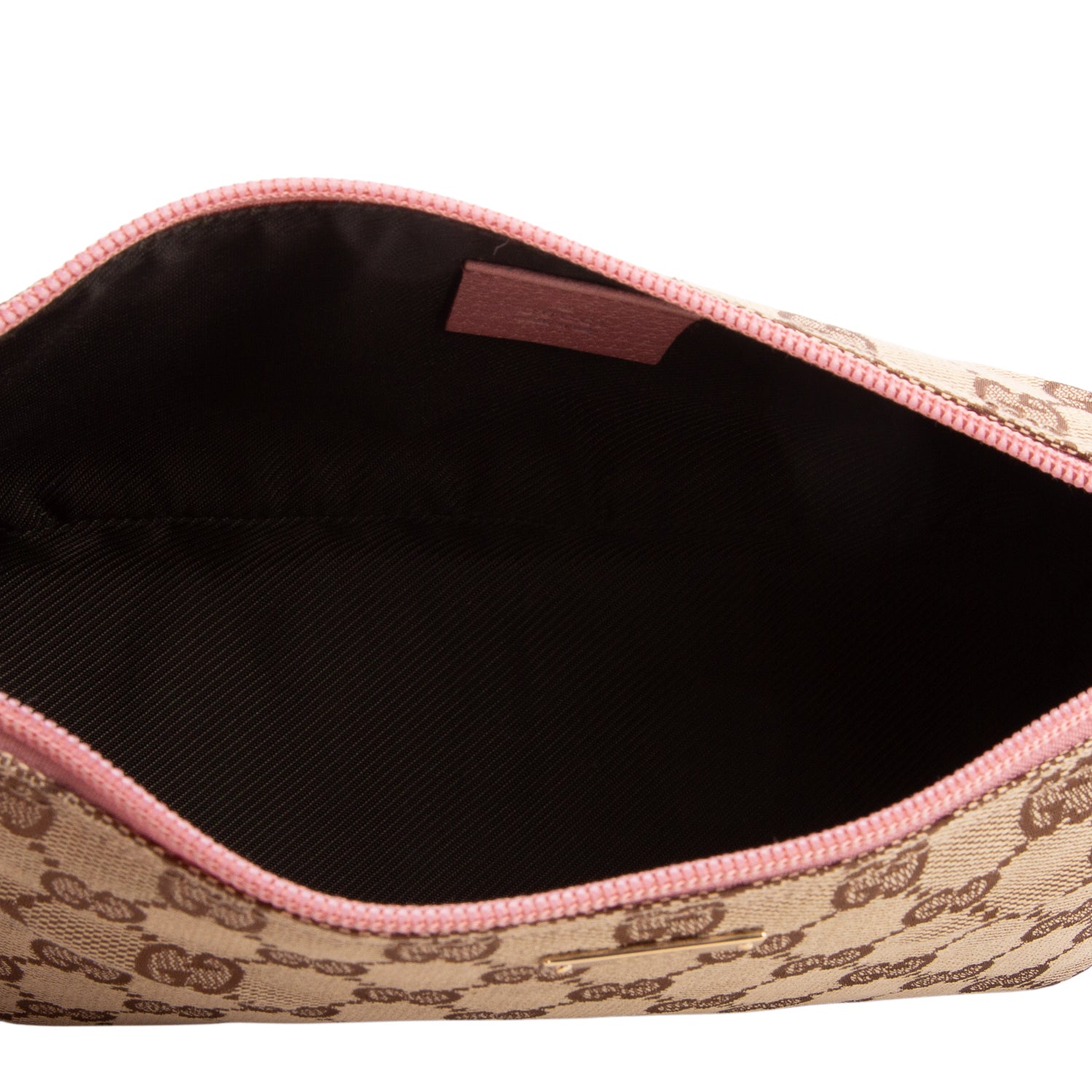 Gucci Beige GG Canvas Boat Pochette