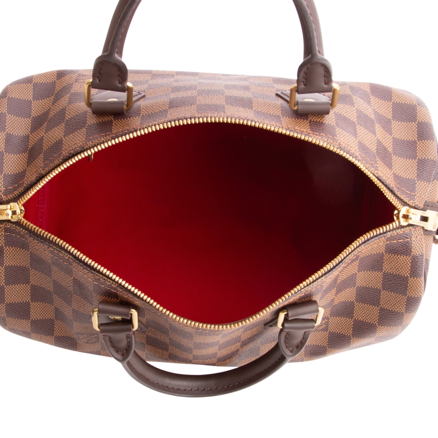 Louis Vuitton 2020 Damier Ebene Speedy Bandouliere 30 w/ Box, Strap & Receipt