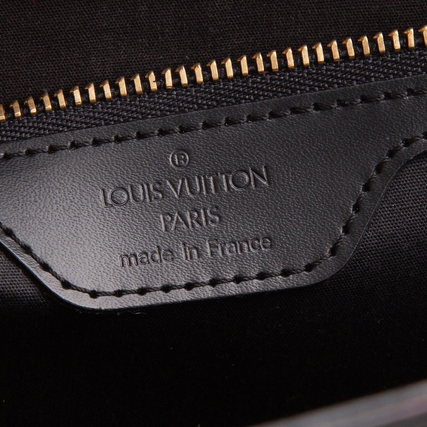 Louis Vuitton Black Epi Saint Tropez