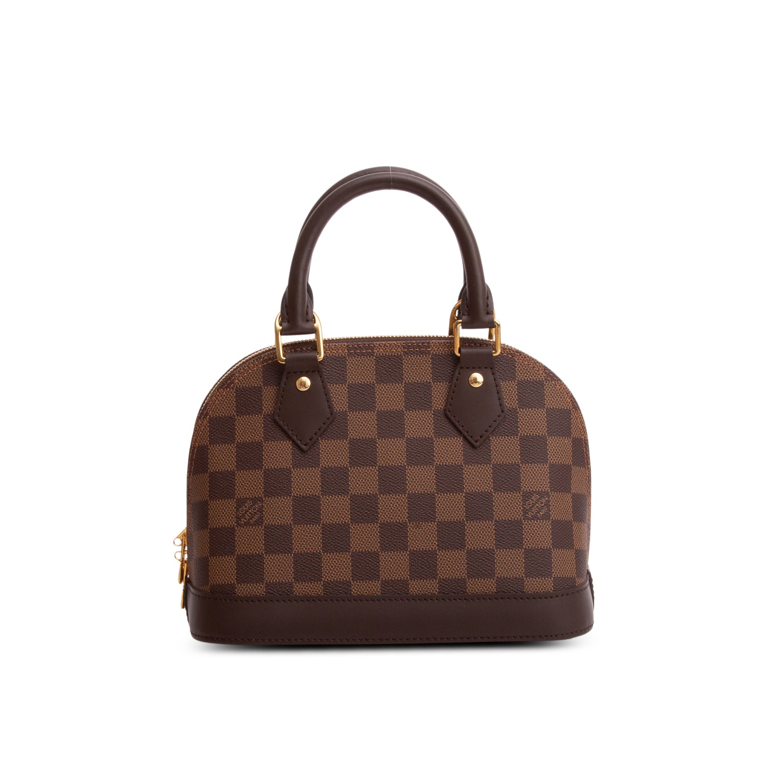 Louis Vuitton Damier Ebene Alma BB w/ Strap & Box