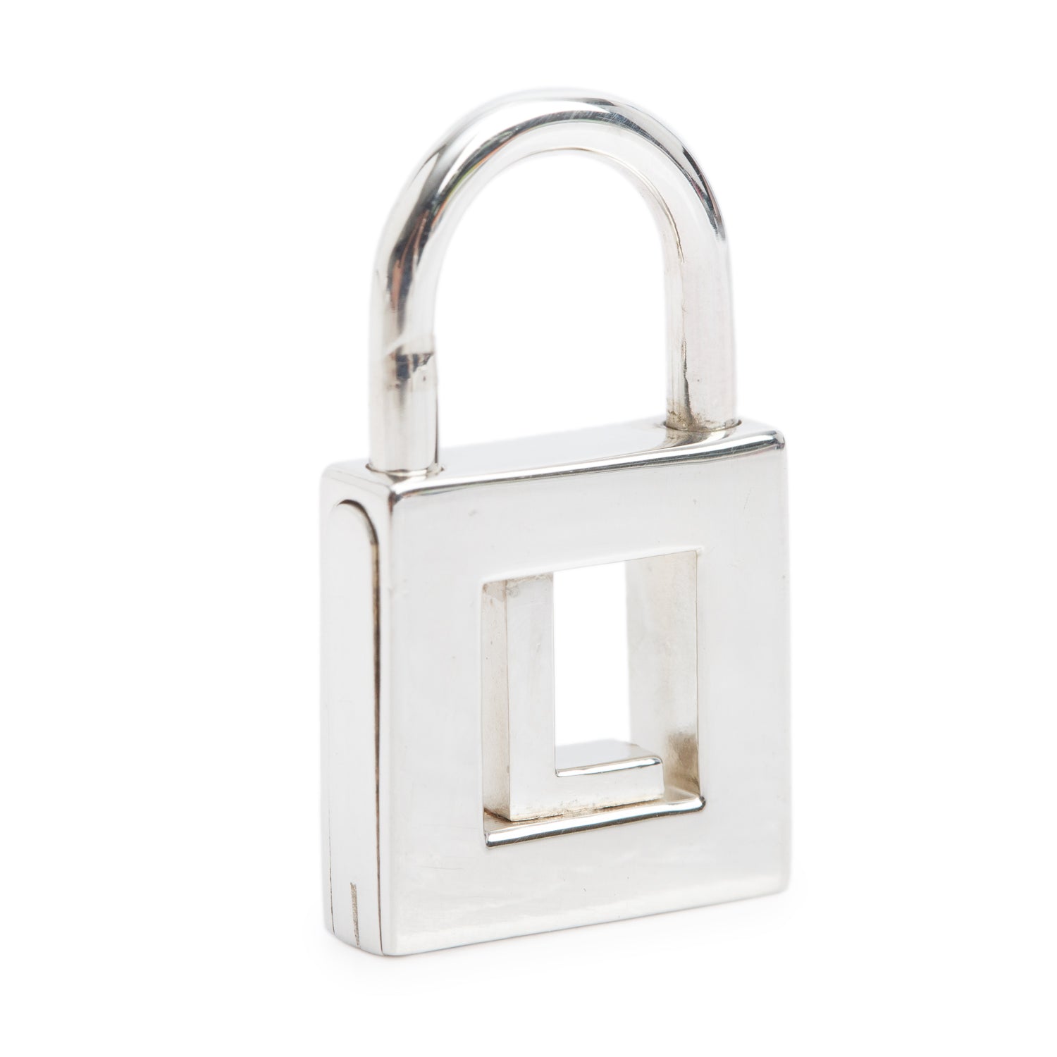 Tiffany & Co. Sterling Silver Letter 'L' Lock Charm