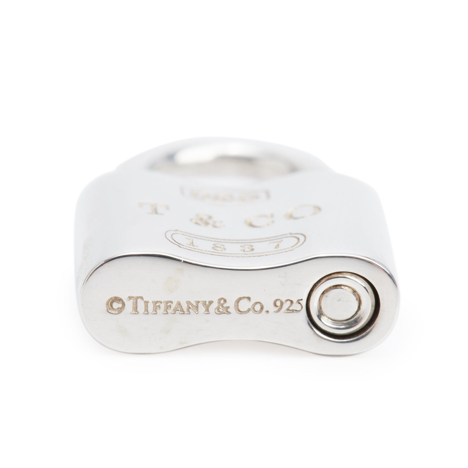 Tiffany & Co. Sterling Silver 1837 Lock Charm