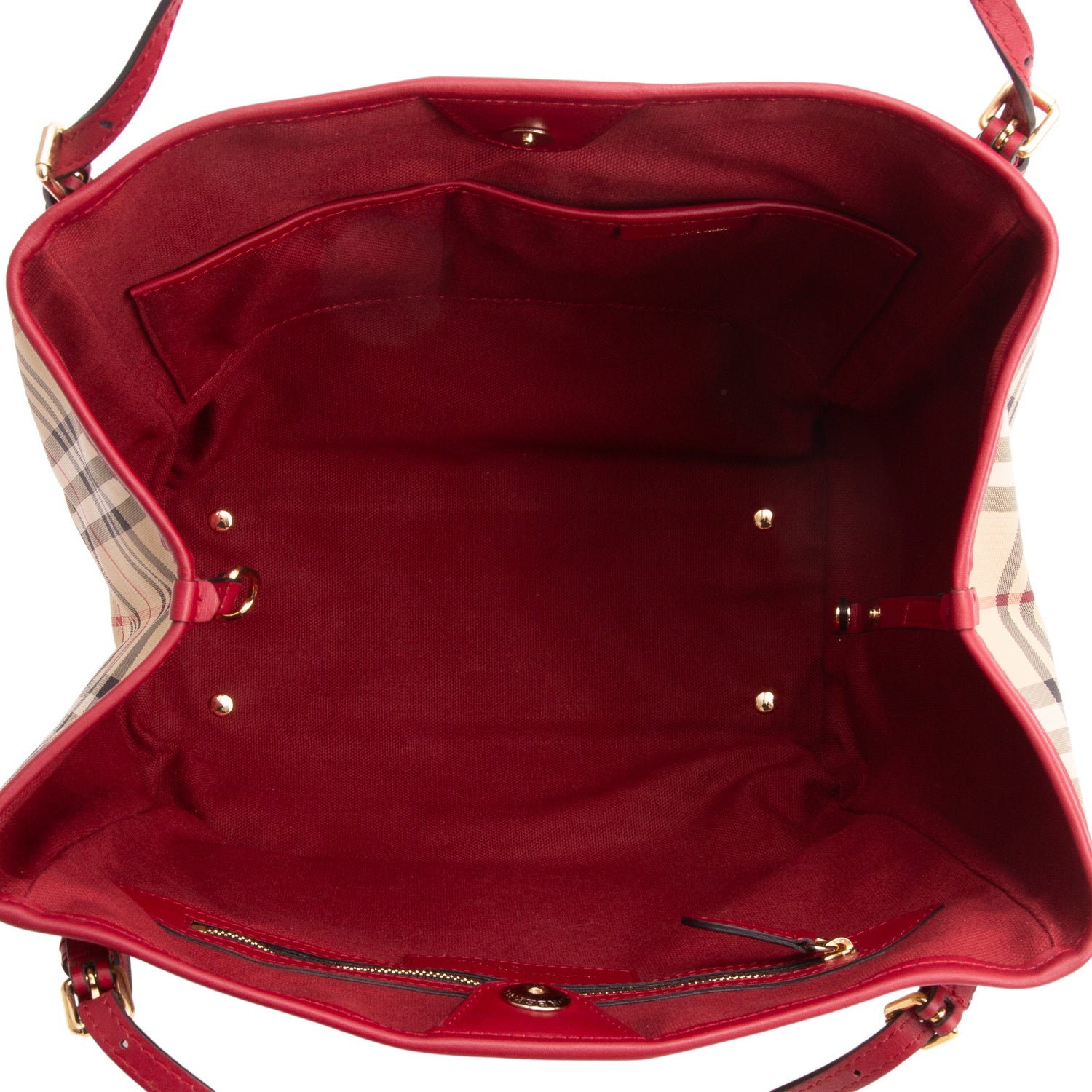 Burberry Haymarket Check Canterbury Tote