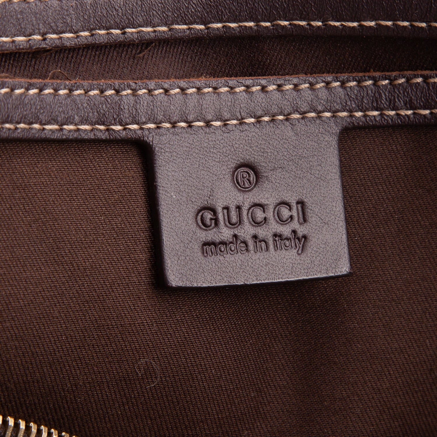 Gucci GG Supreme Monogram Web Strip Medium Joy Boston Bag