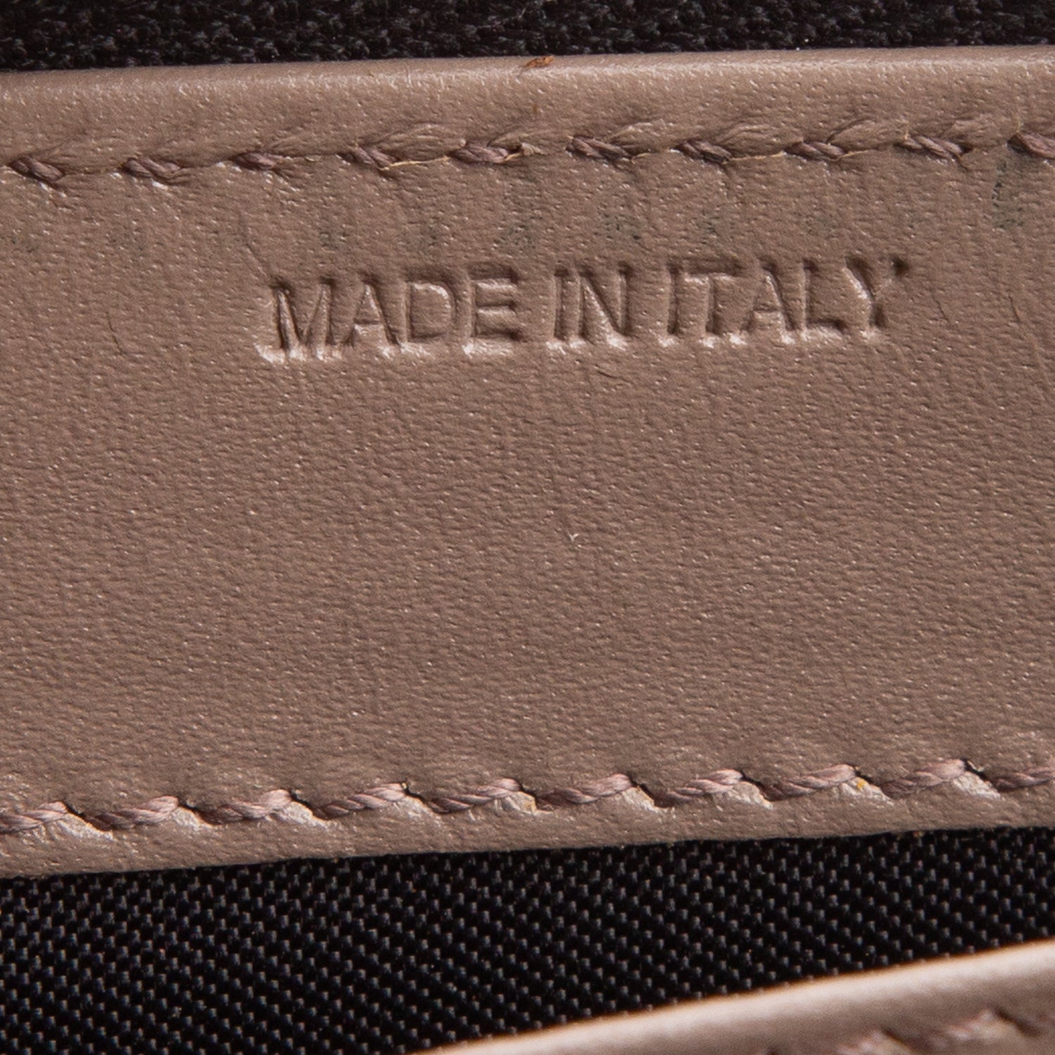 Burberry Taupe Grained Leather Continental Zip Wallet w/ Box