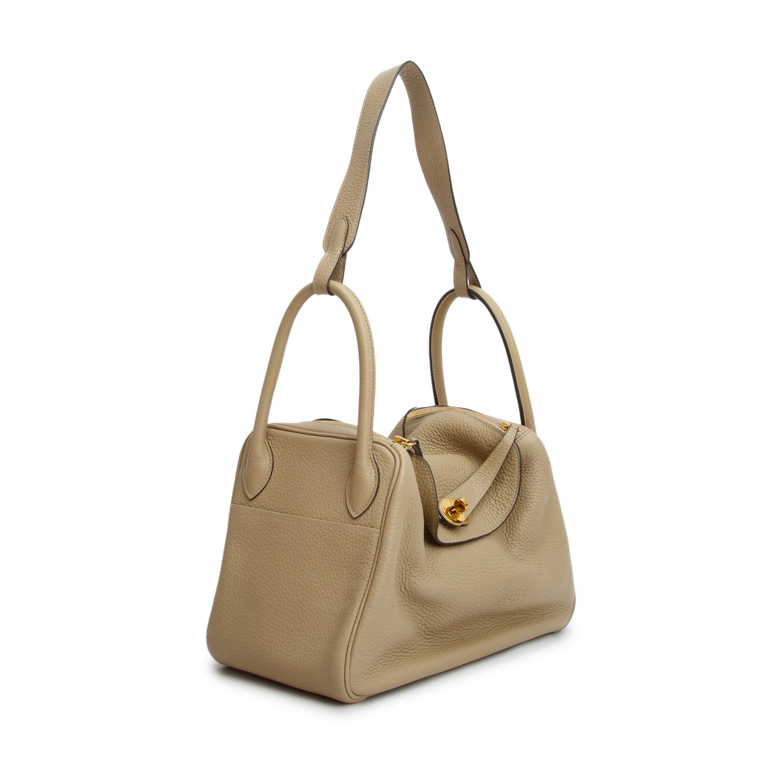 Hermes Trench Clemence Leather Lindy 30