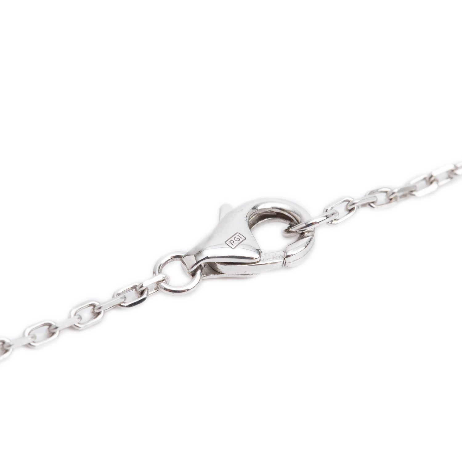 Cartier 18k White Gold Pave Diamond Love Pendant Necklace w/ Box & Certificate