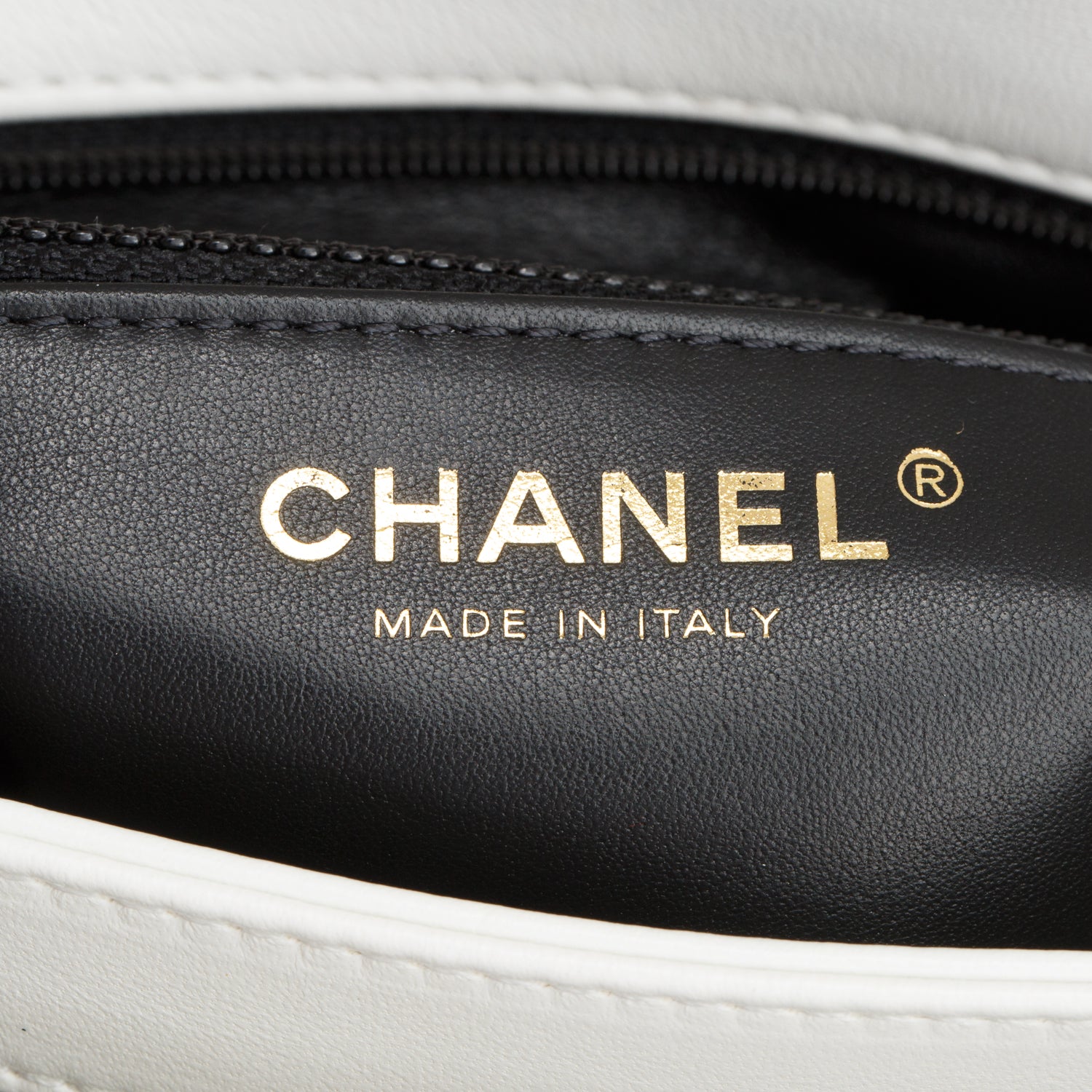 Chanel White Lambskin Quilted Trendy CC Small Top Handle Flap Bag w/ Box