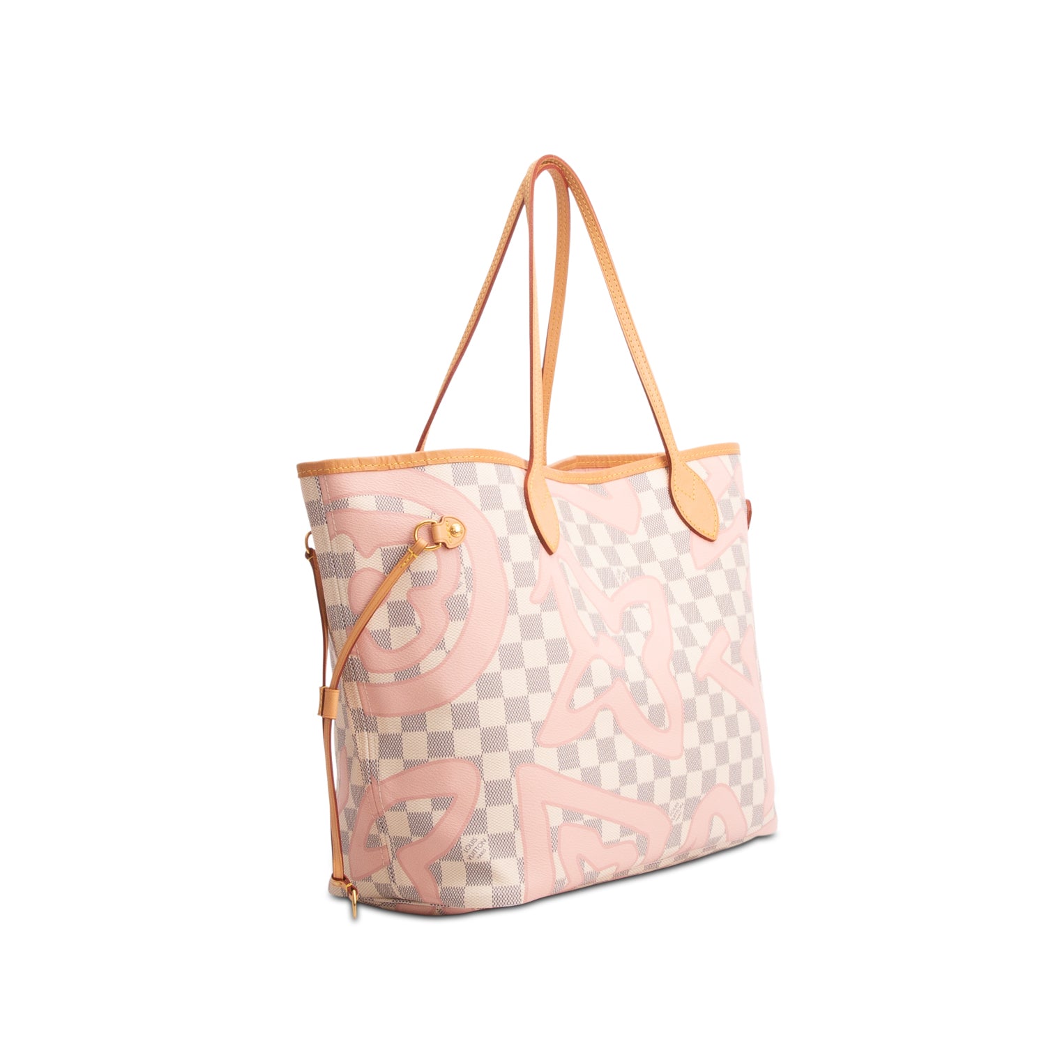 Louis Vuitton Damier Azur Tahitienne Neverfull MM w/ Pouch