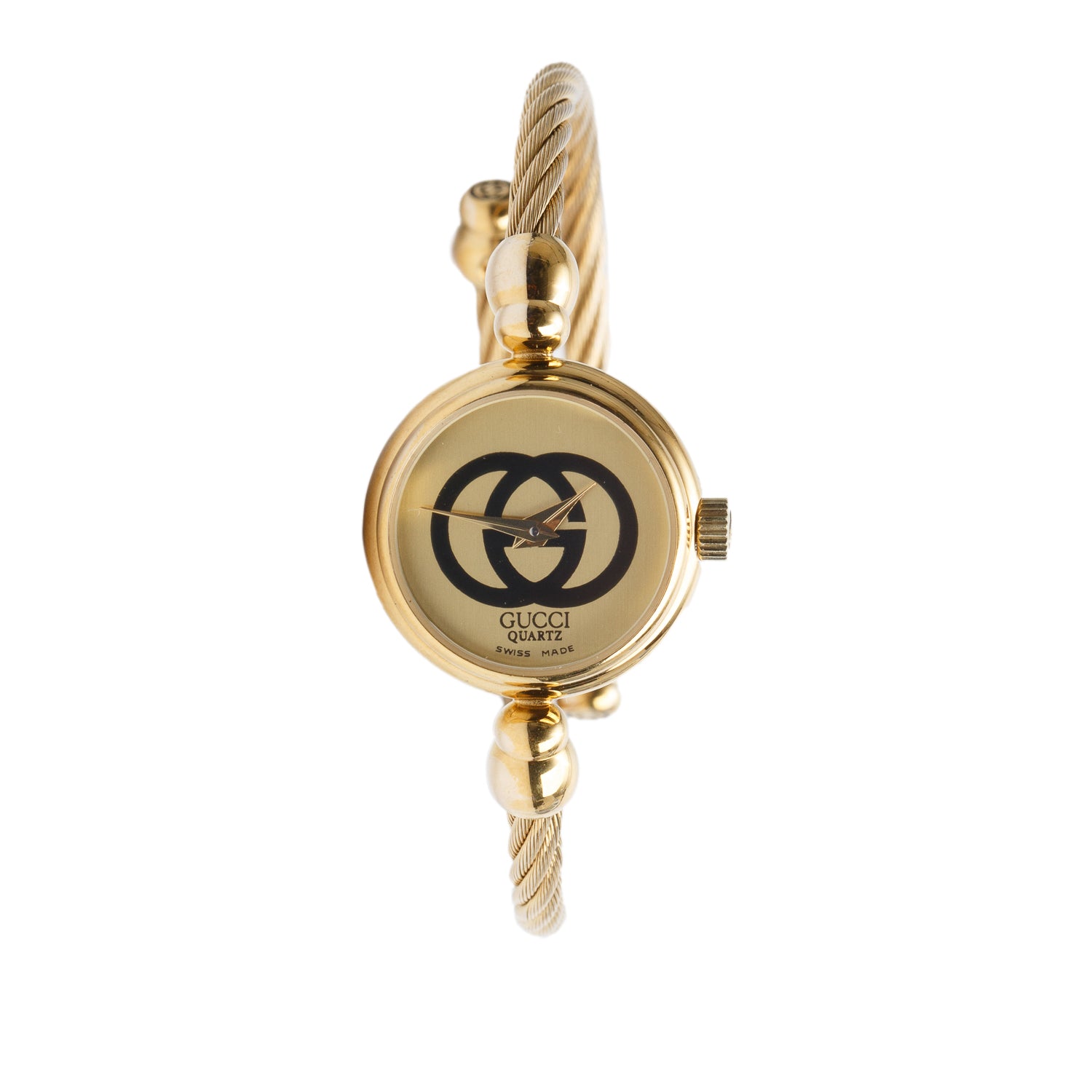 Gucci Gold-Plated Stainless Steel 2047 Series 20 MM Watch