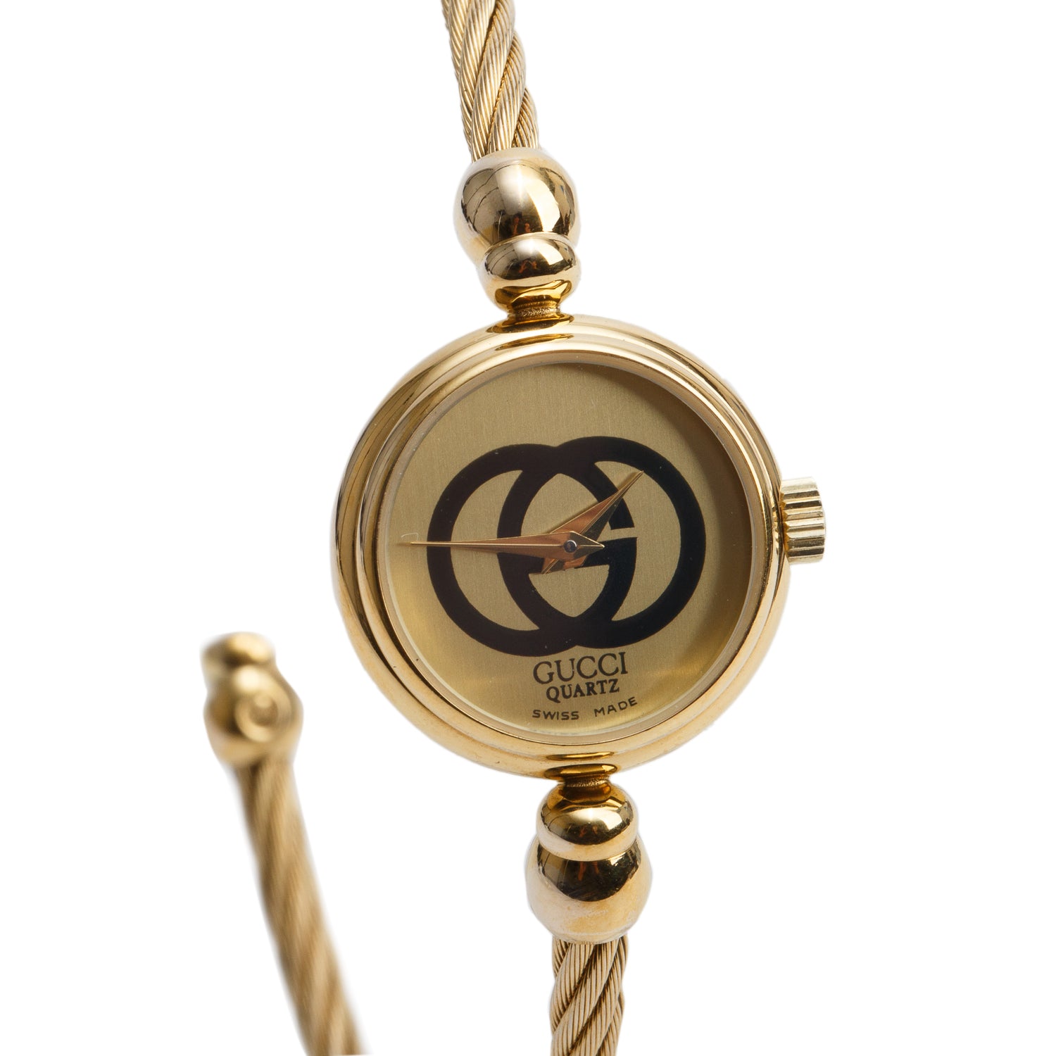 Gucci Gold-Plated Stainless Steel 2047 Series 20 MM Watch