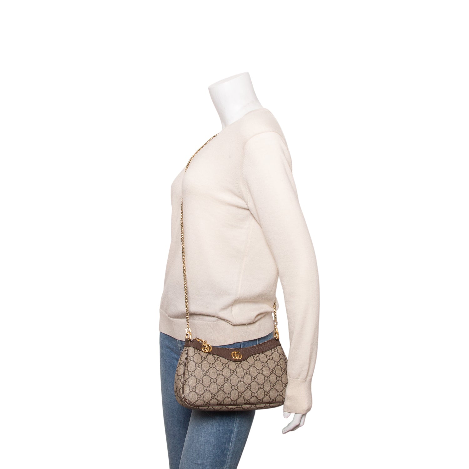 Gucci GG Supreme Ophidia Small Shoulder Bag